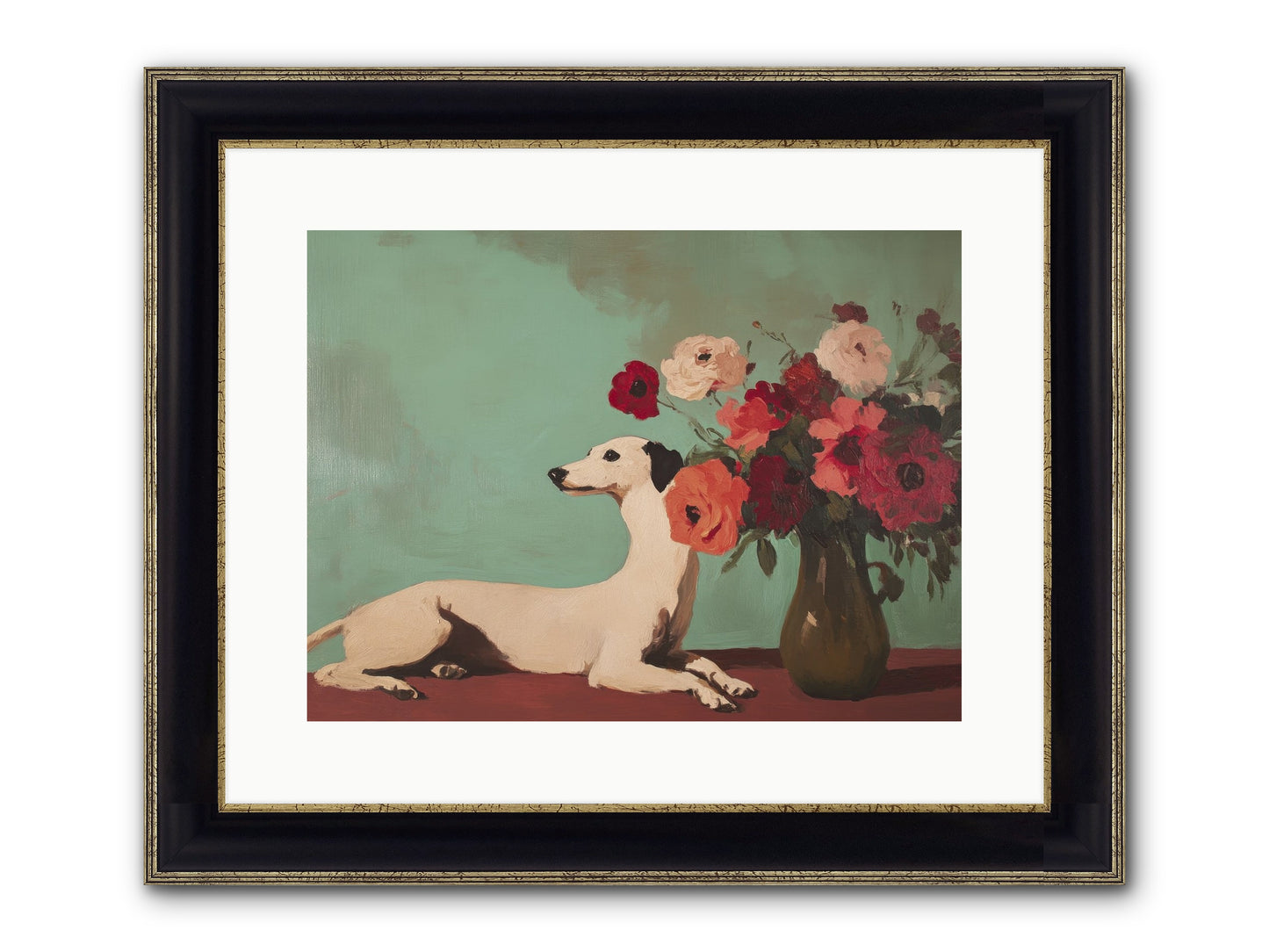 Sweet Dreams Keeper Framed Print - Black & Gold 16x12