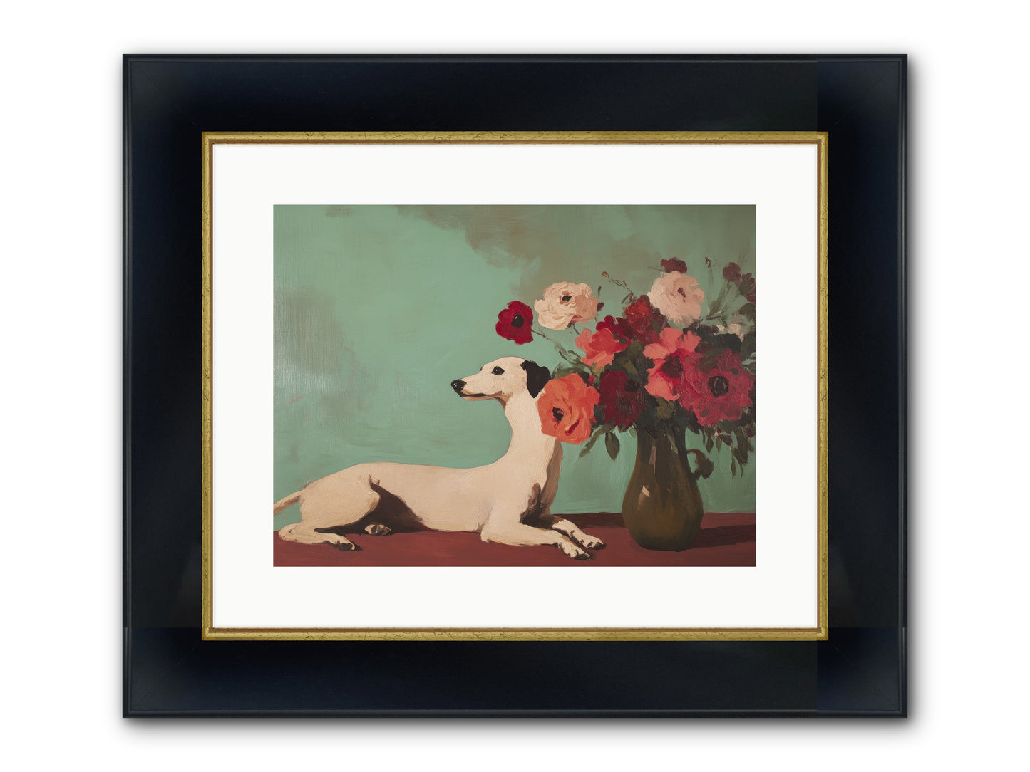 Sweet Dreams Keeper Framed Print - Wide Black w/Gold 16x12