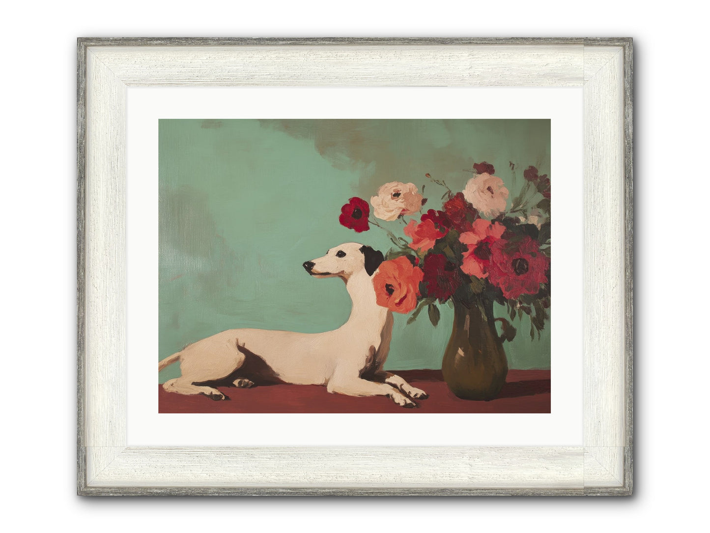 Sweet Dreams Keeper Framed Print - Driftwood White 24x18