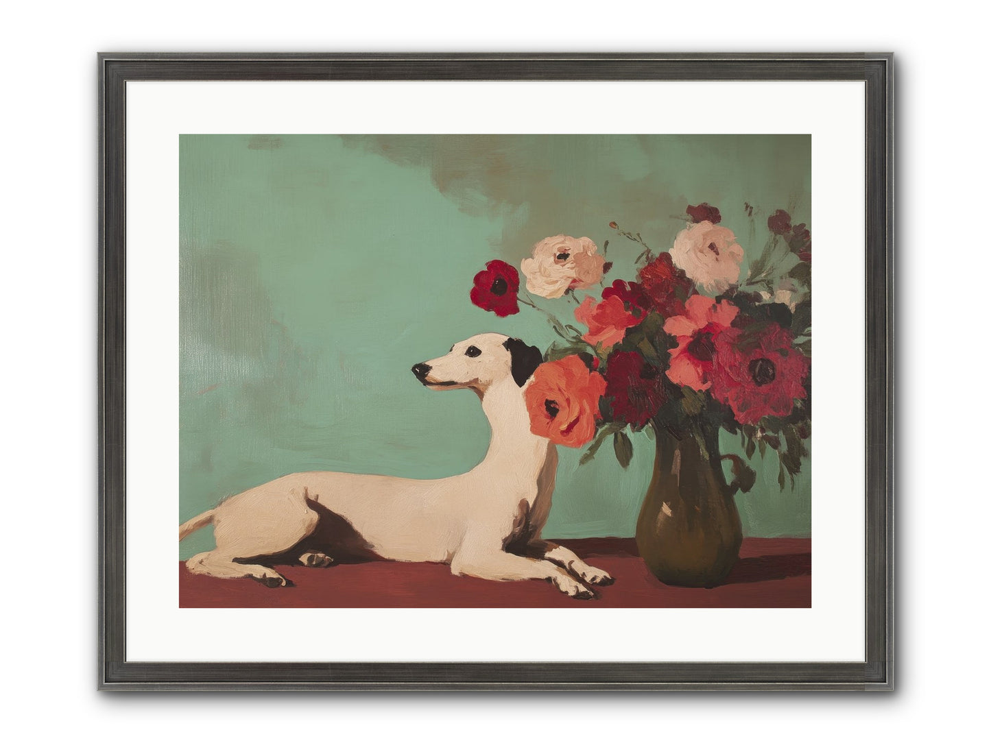 Sweet Dreams Keeper Framed Print - Slimwoods Black/Silver 24x18