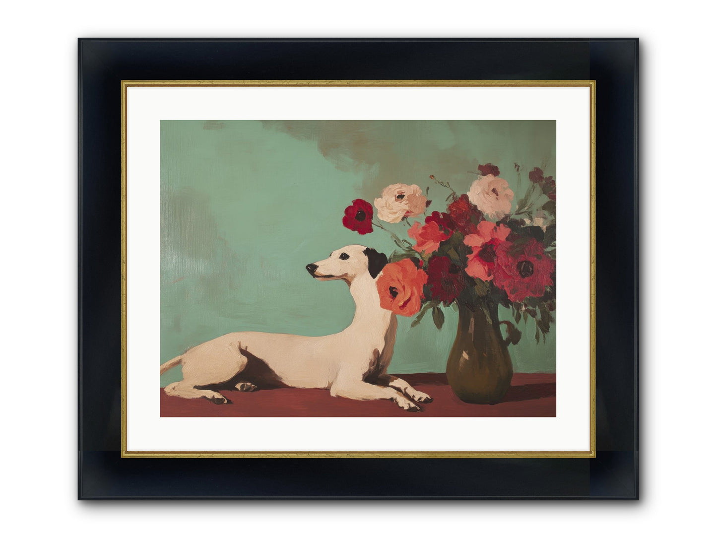Sweet Dreams Keeper Framed Print - Wide Black w/Gold 24x18