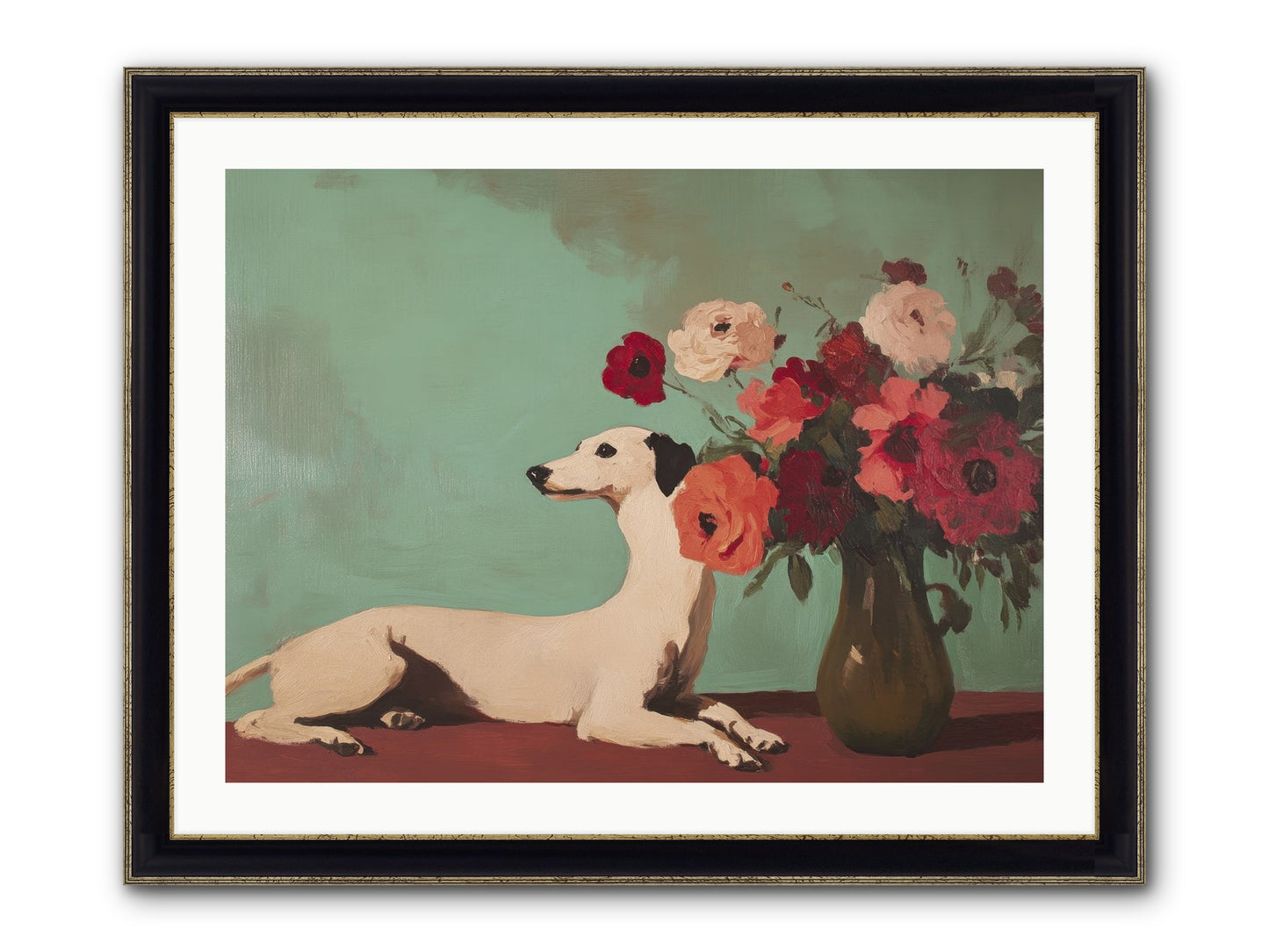 Sweet Dreams Keeper Framed Print - Black & Gold 32x24