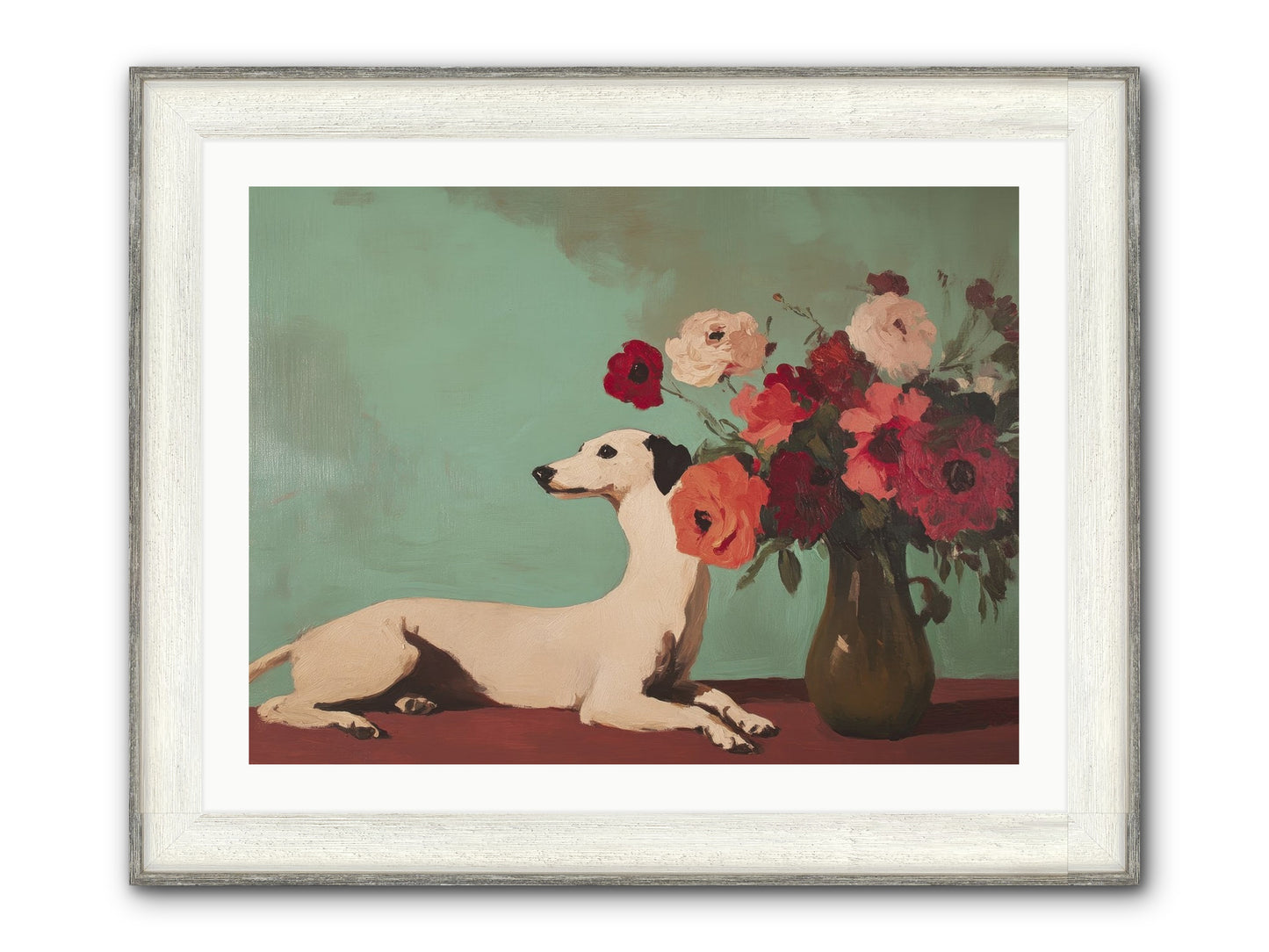 Sweet Dreams Keeper Framed Print - Driftwood White 32x24