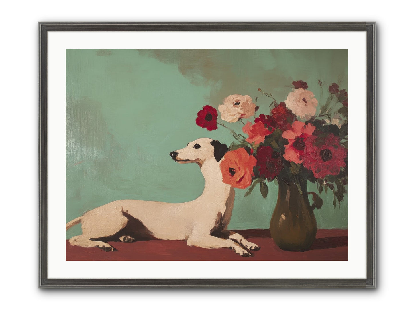 Sweet Dreams Keeper Framed Print - Slimwoods Black/Silver 32x24