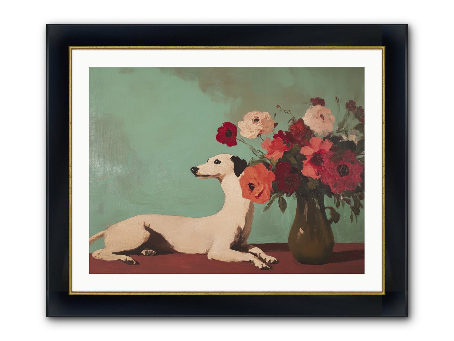 Sweet Dreams Keeper Framed Print - Wide Black w/Gold 32x24