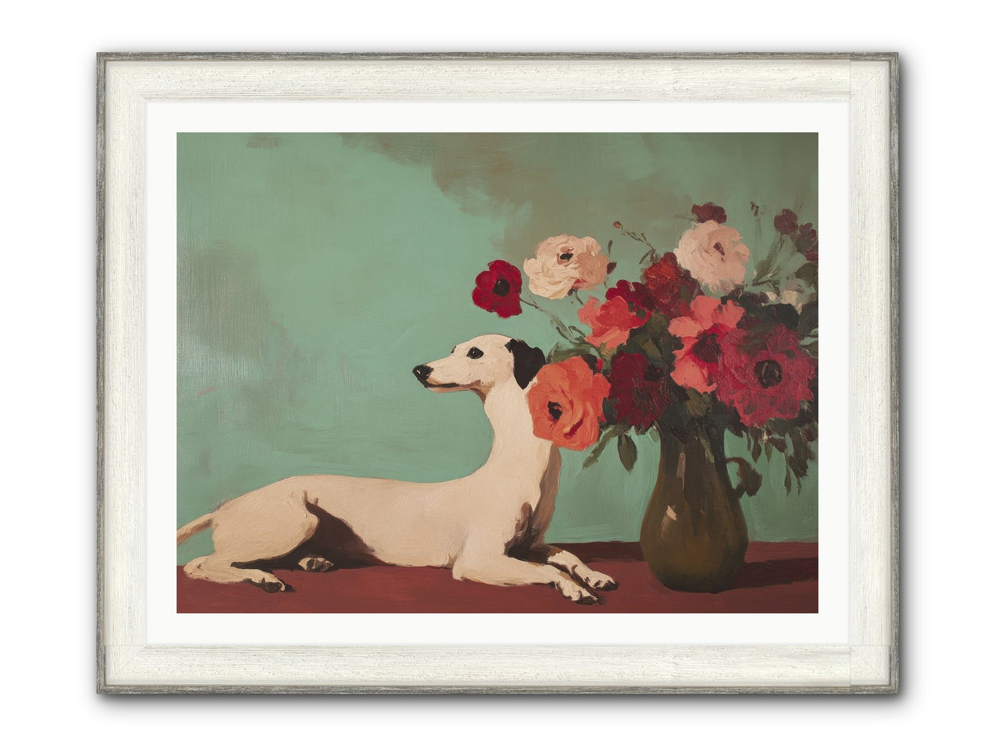 Sweet Dreams Keeper Framed Print - Driftwood White 40x30
