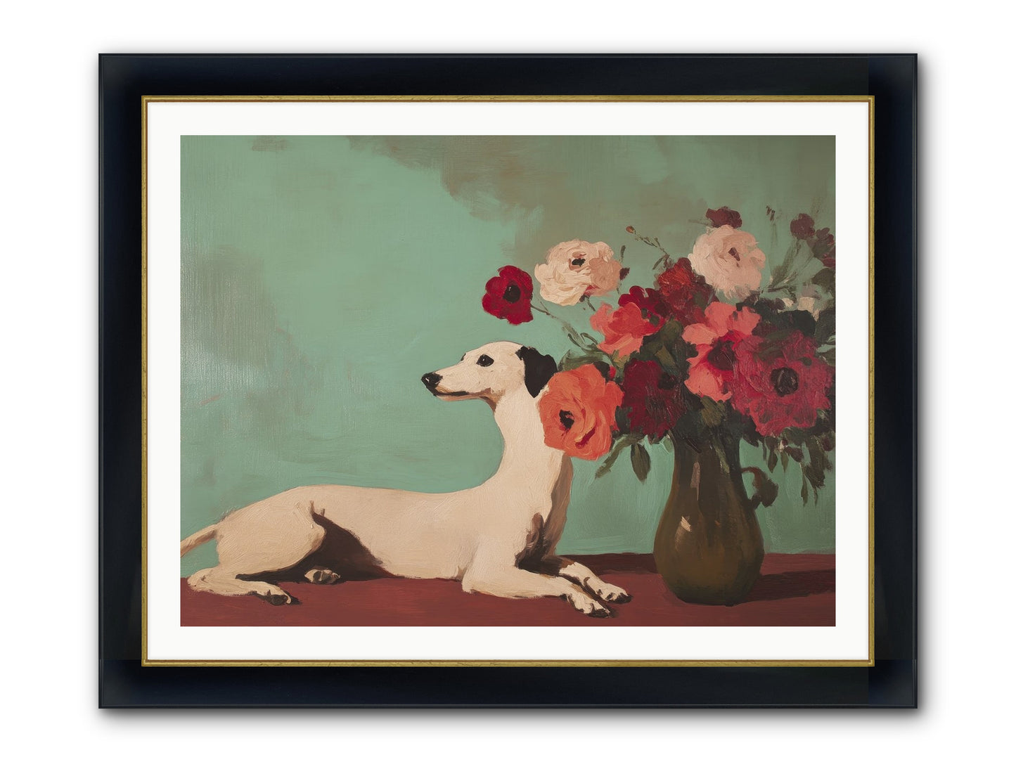 Sweet Dreams Keeper Framed Print - Wide Black w/Gold 40x30