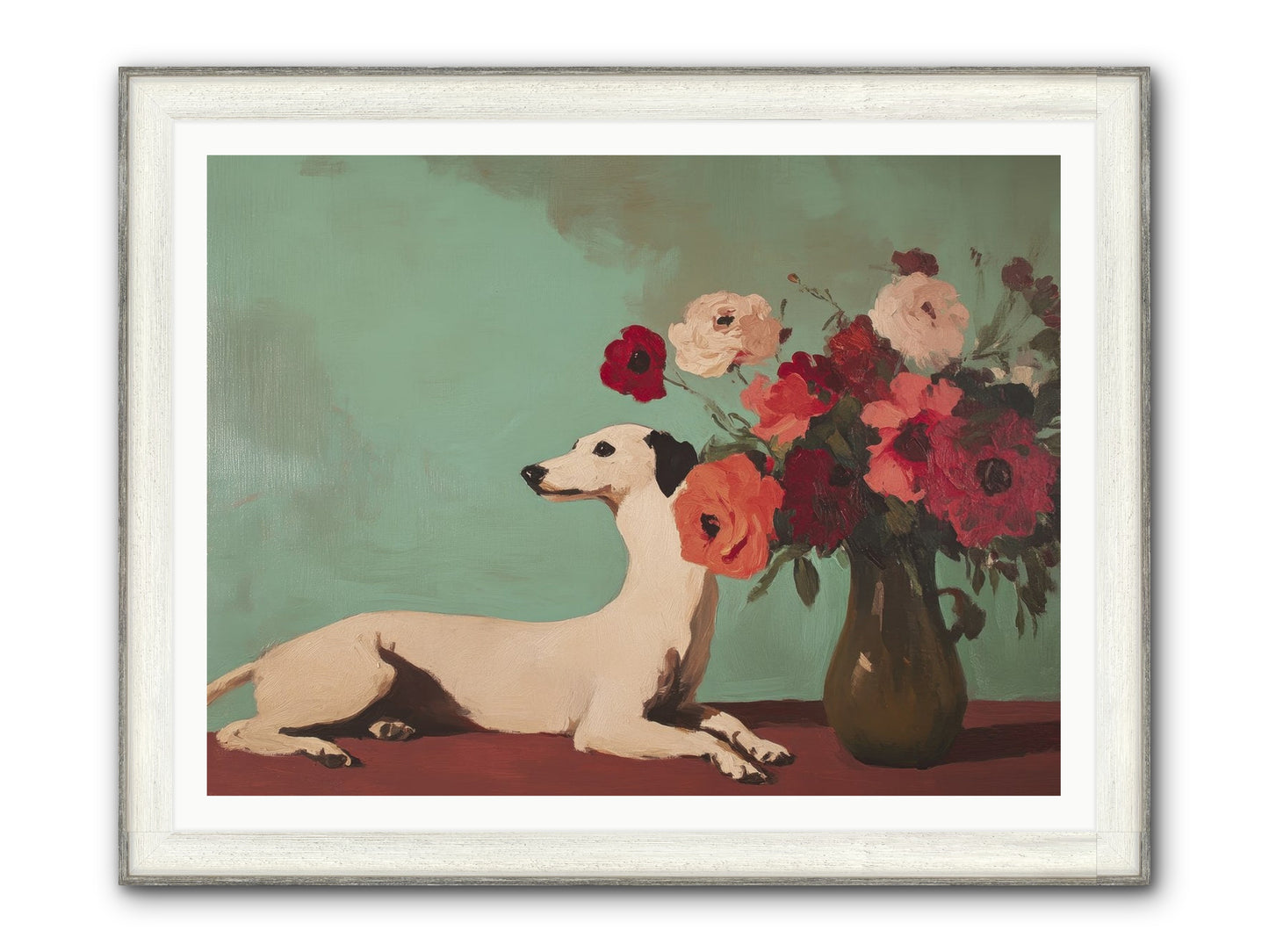 Sweet Dreams Keeper Framed Print - Driftwood White 48x36
