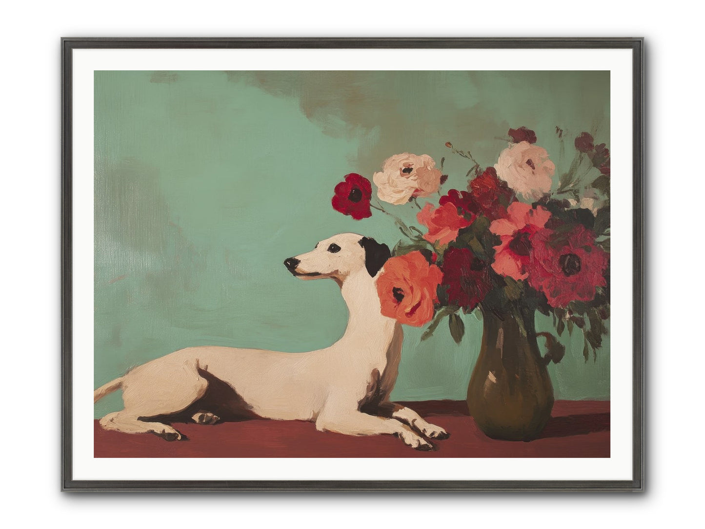 Sweet Dreams Keeper Framed Print - Slimwoods Black/Silver 48x36