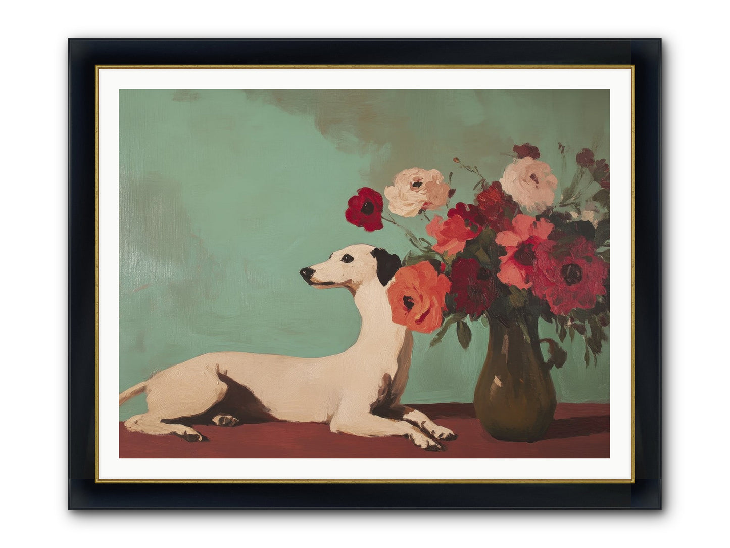 Sweet Dreams Keeper Framed Print - Wide Black w/Gold 48x36