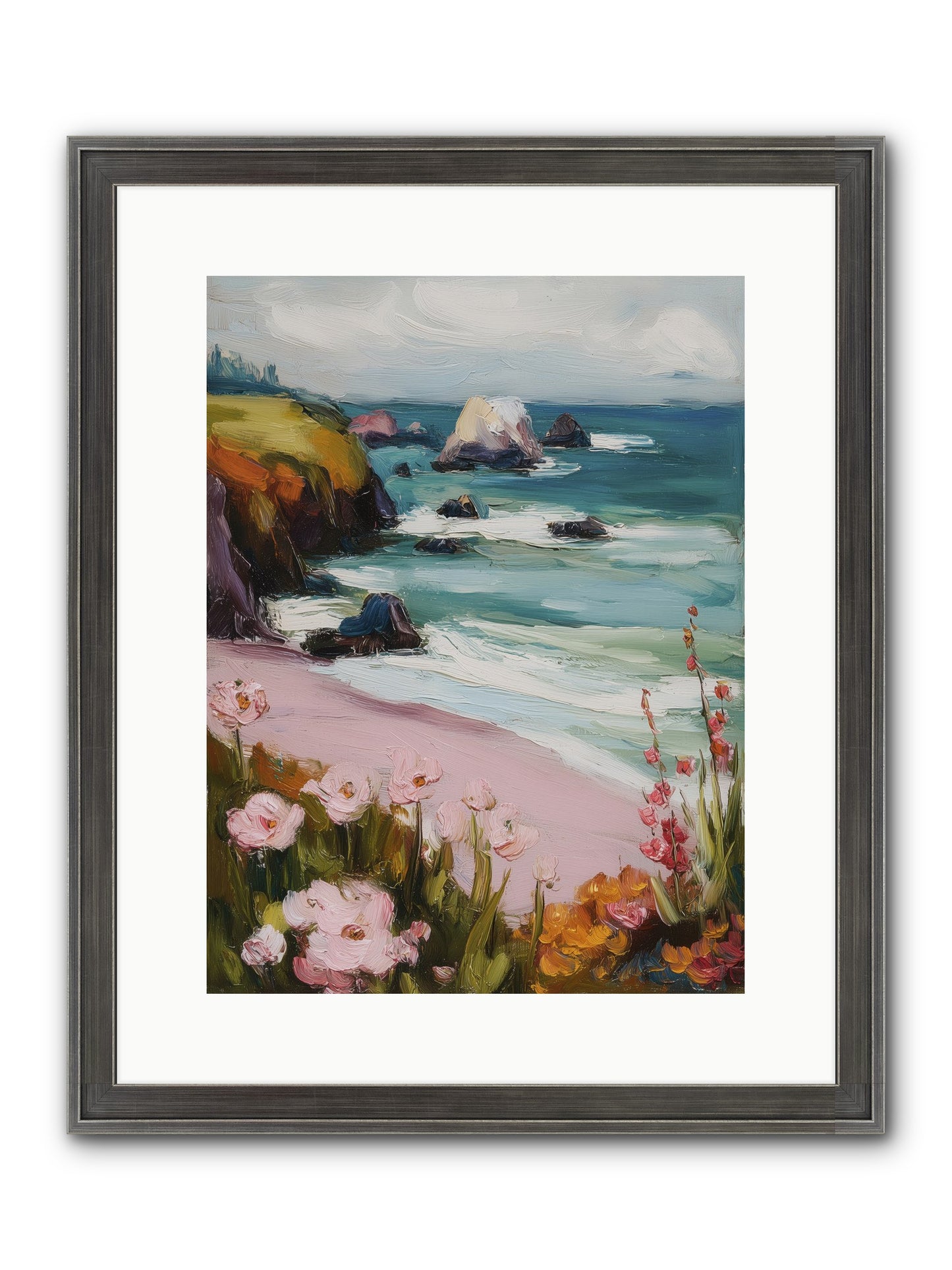 Sweet Melancholy Framed Print - Slimwoods Black/Silver 12x16