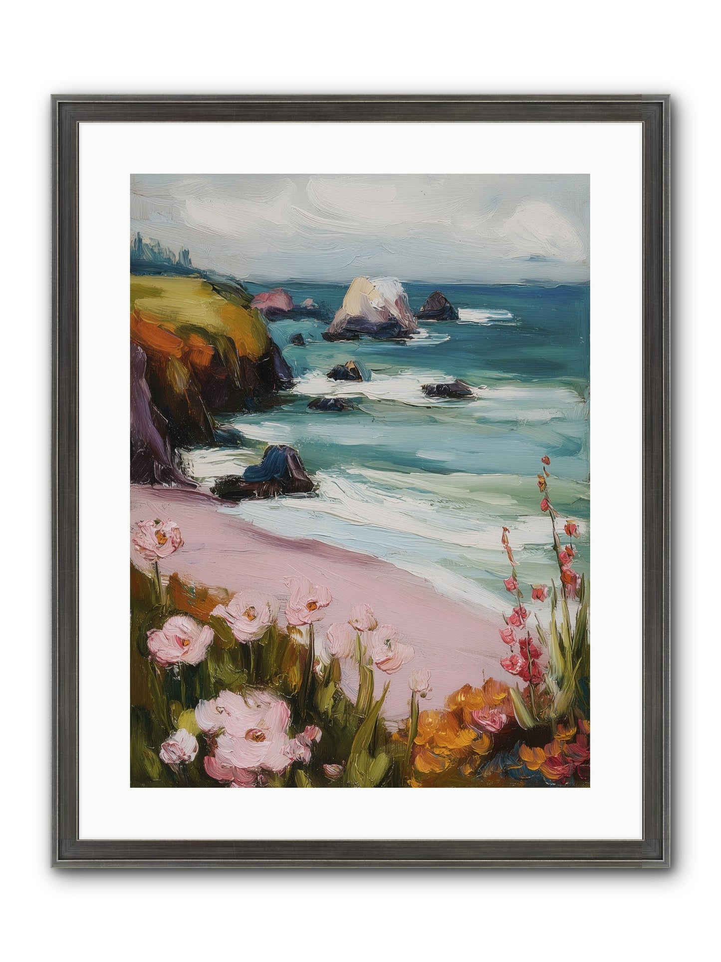 Sweet Melancholy Framed Print - Slimwoods Black/Silver 18x24