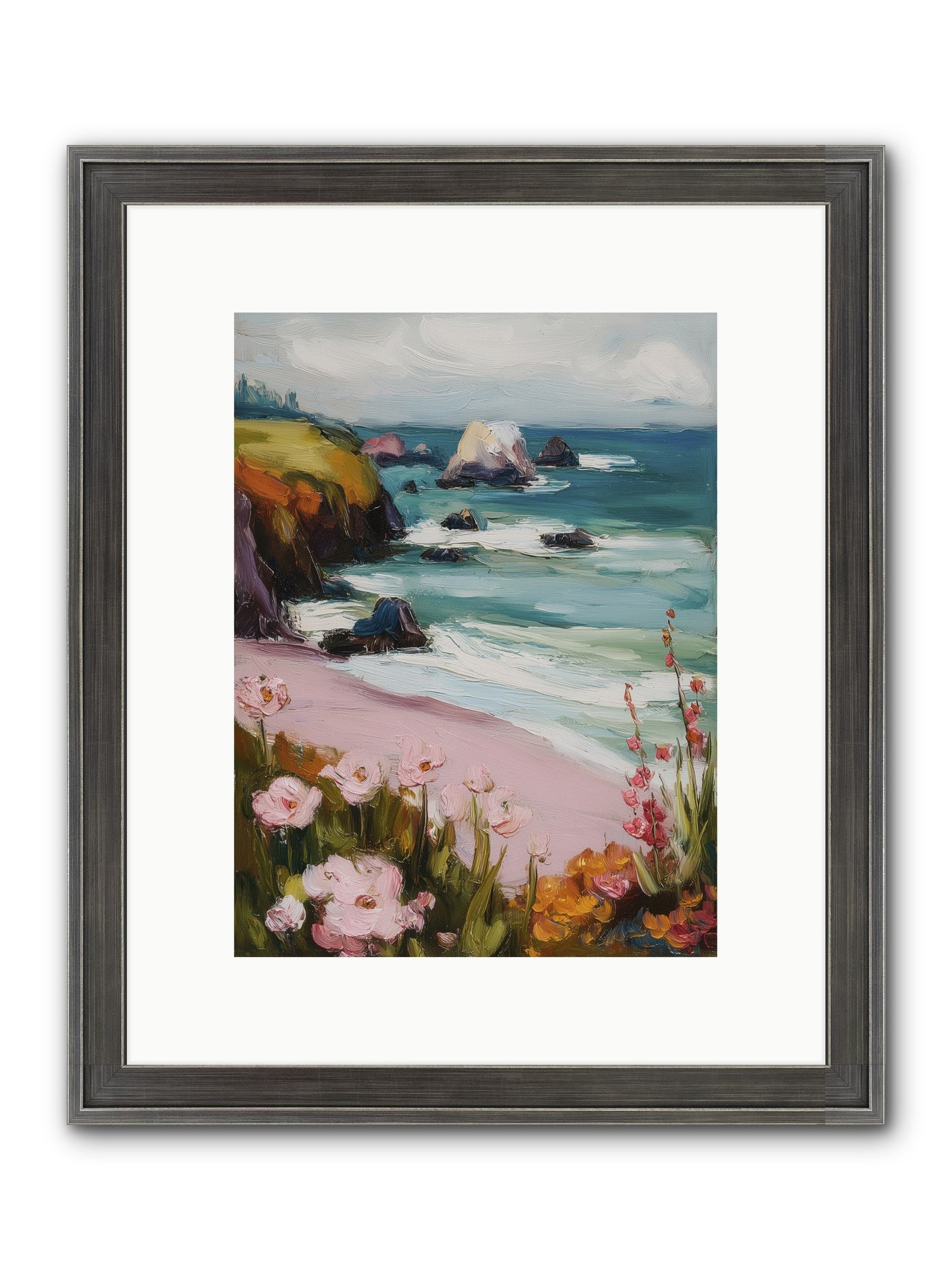Sweet Melancholy Framed Print - Slimwoods Black/Silver 9x12
