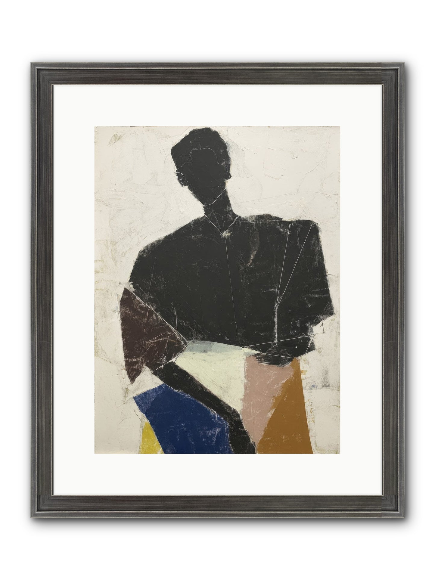 Sweet Solitude Framed Print - Slimwoods Black/Silver 12x16