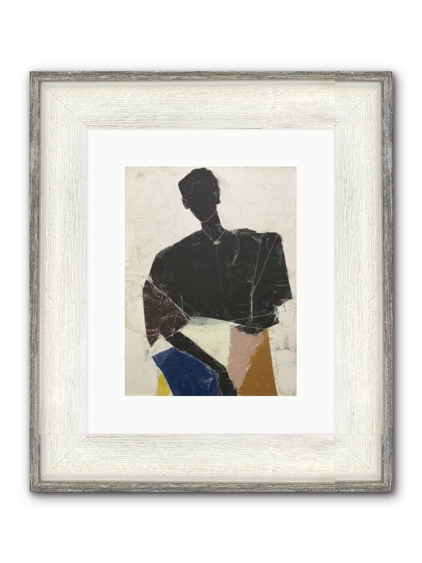 Sweet Solitude Framed Print - Driftwood White 9x12