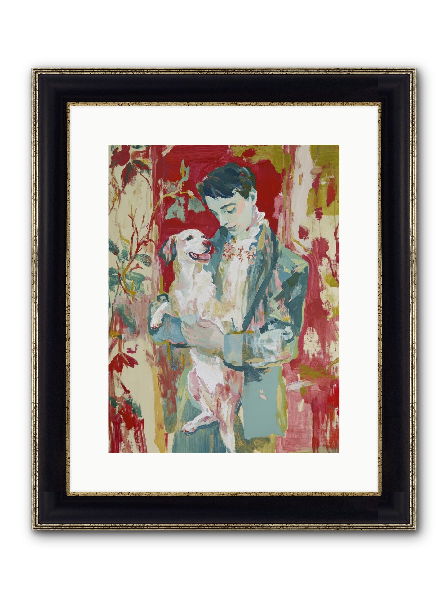Sweet Soul Refined Framed Print - Black & Gold 12x16