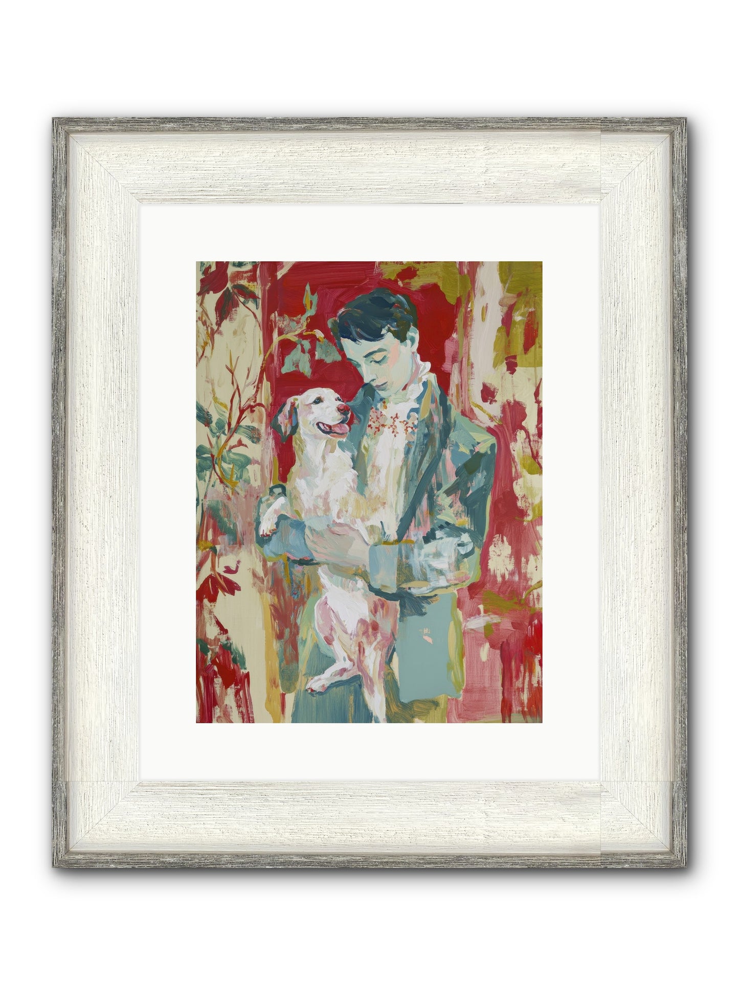 Sweet Soul Refined Framed Print - Driftwood White 12x16