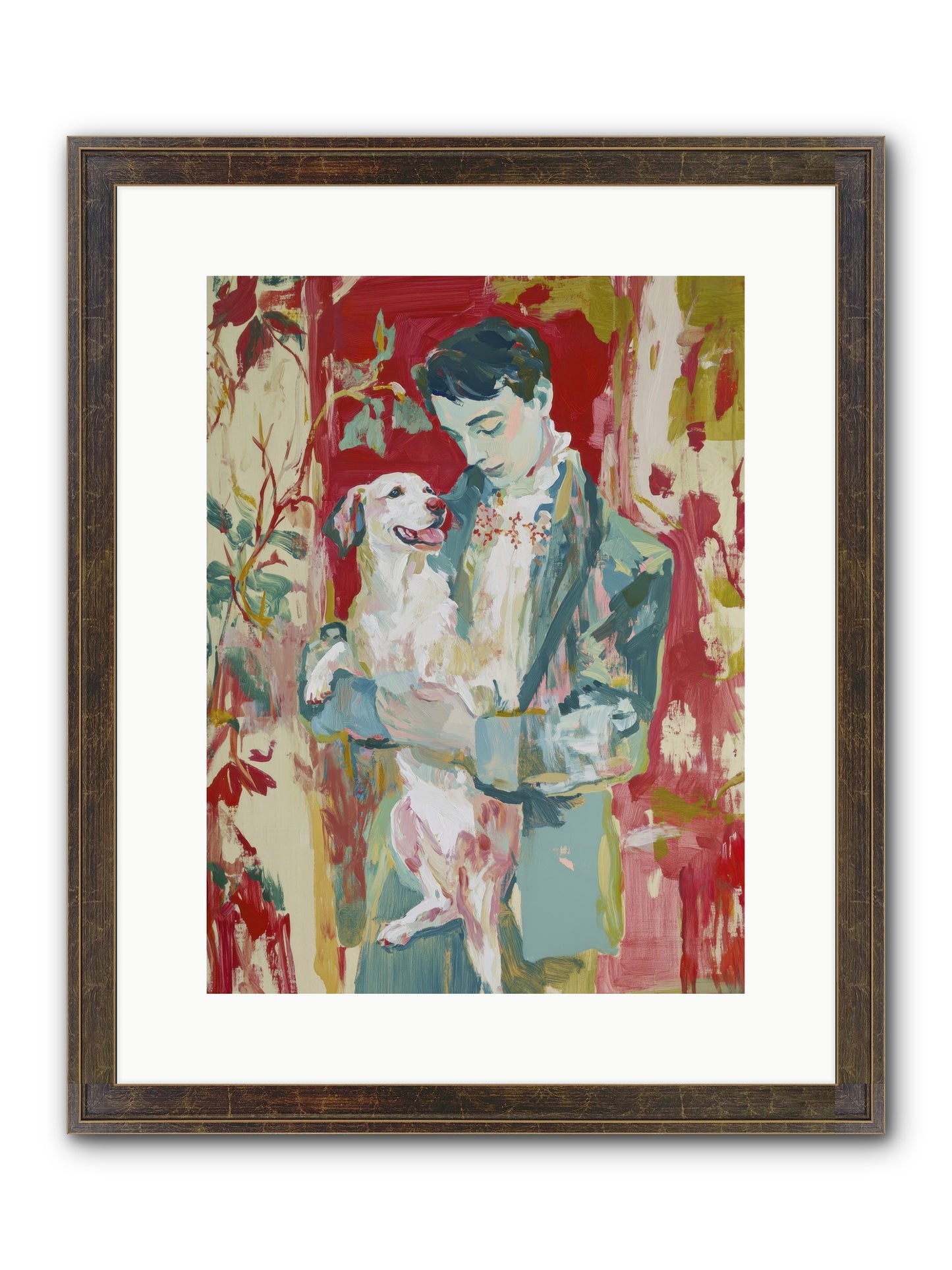 Sweet Soul Refined Framed Print - Slimwoods Black/Gold 12x16