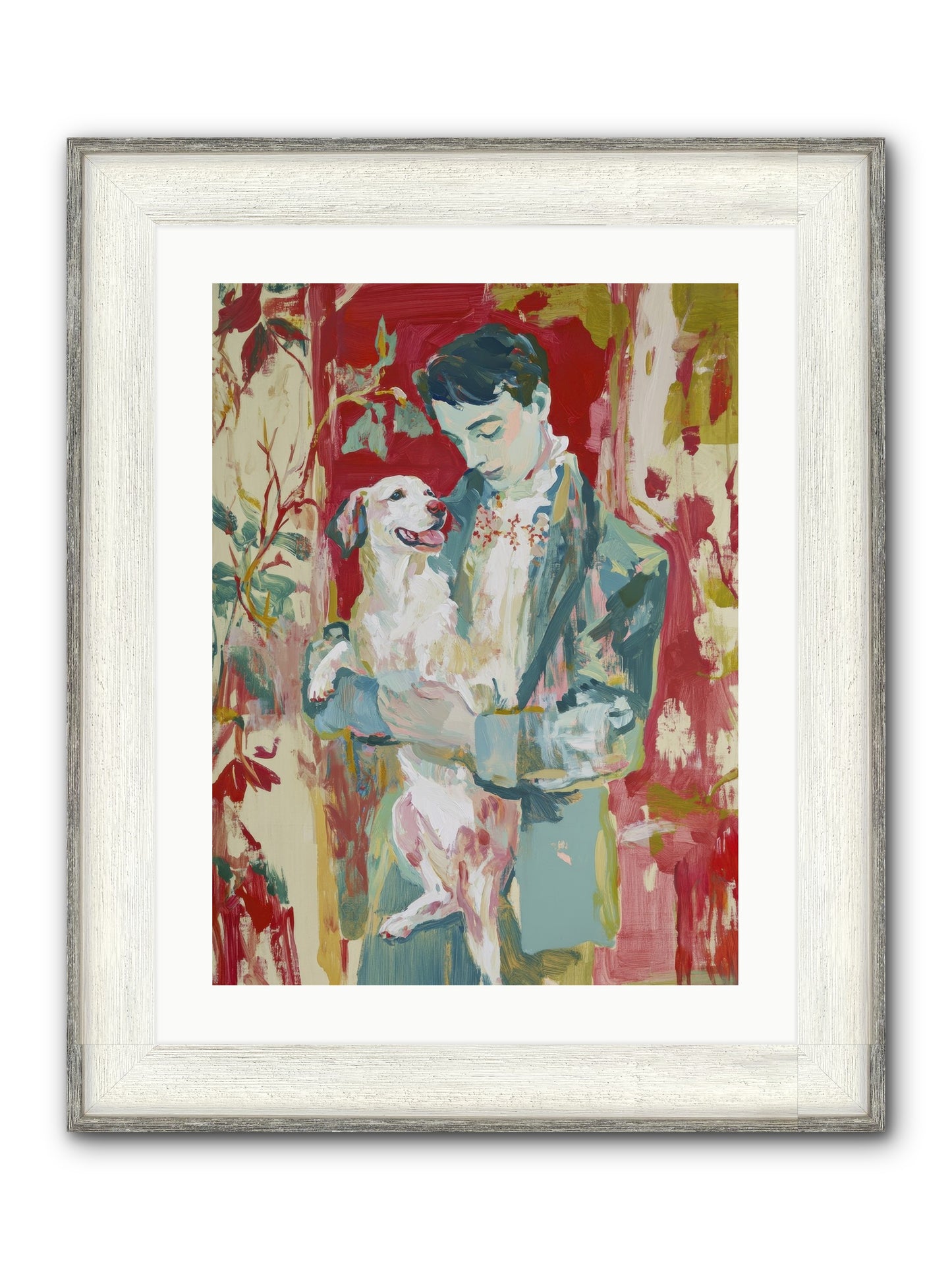 Sweet Soul Refined Framed Print - Driftwood White 18x24