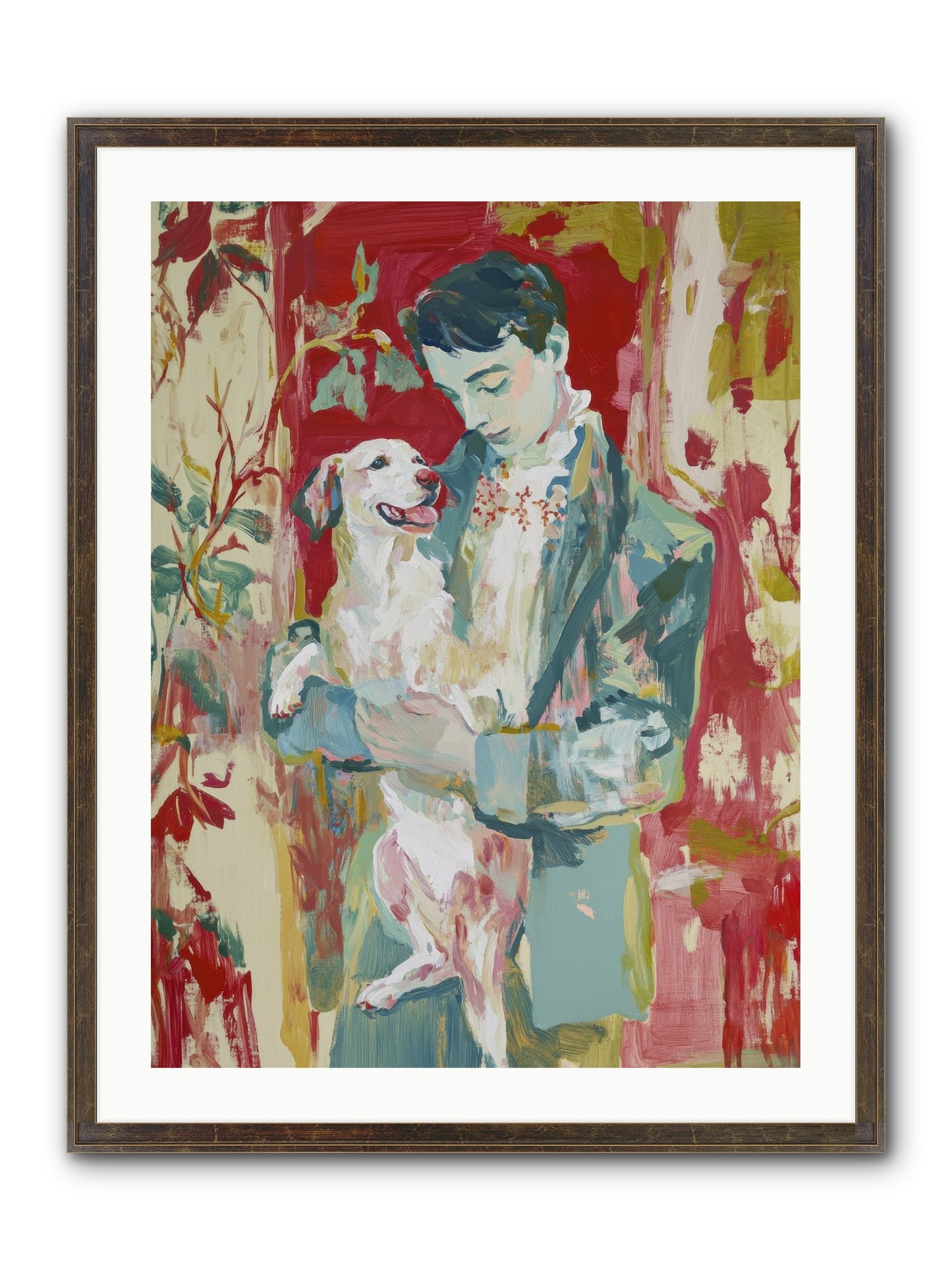 Sweet Soul Refined Framed Print - Slimwoods Black/Gold 24x32