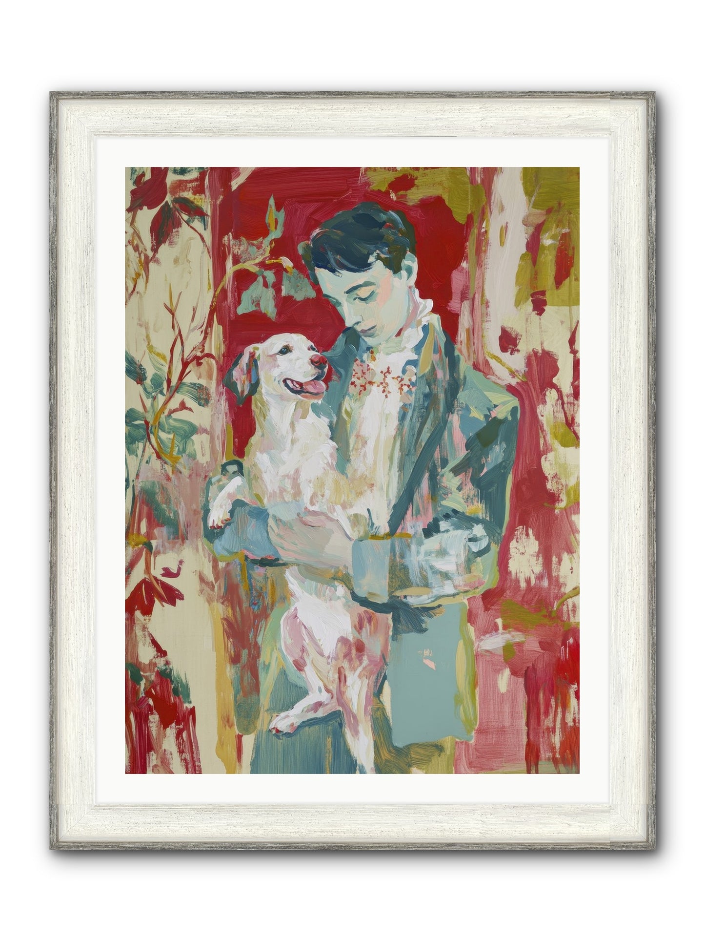 Sweet Soul Refined Framed Print - Driftwood White 30x40