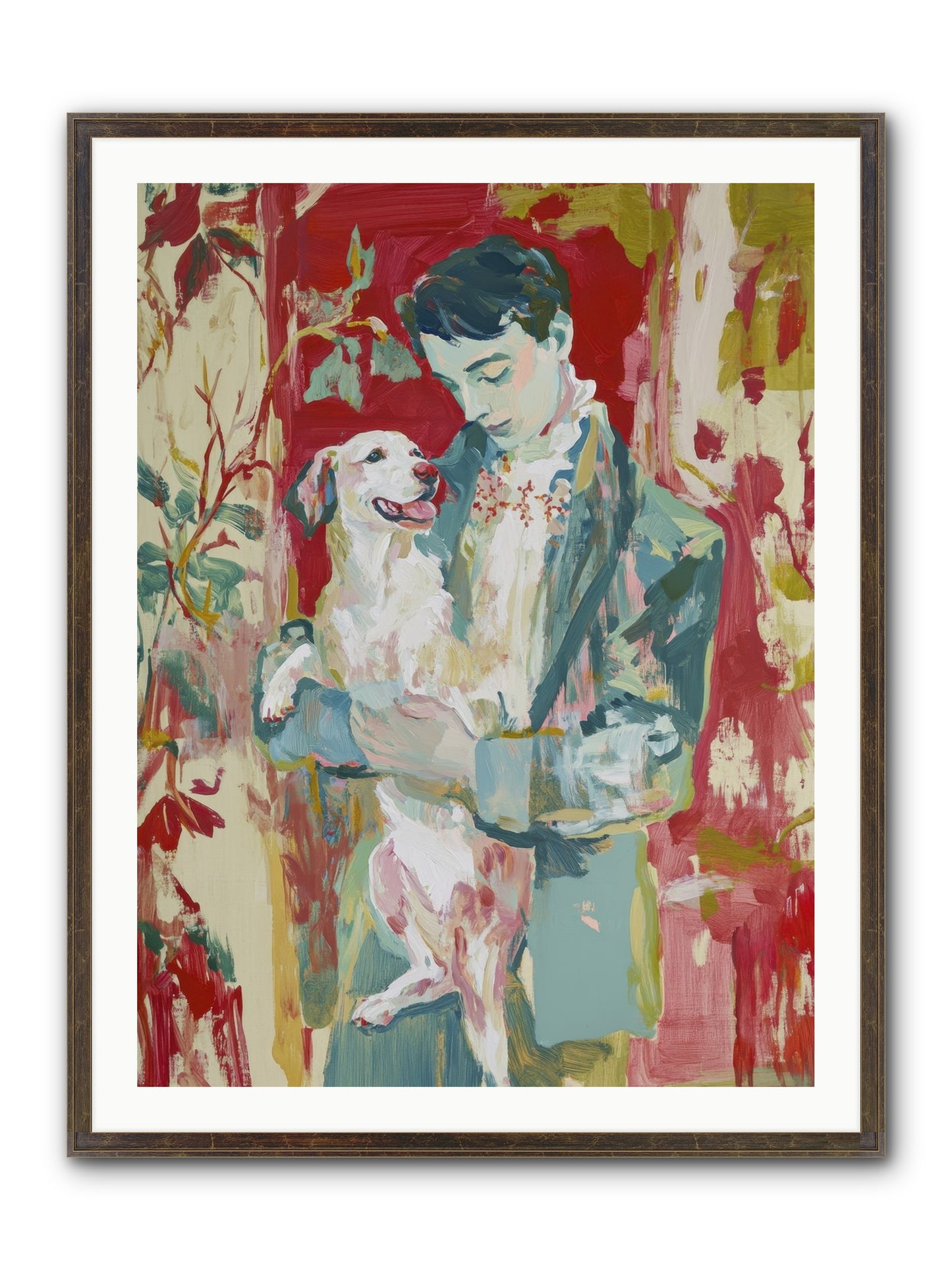 Sweet Soul Refined Framed Print - Slimwoods Black/Gold 30x40