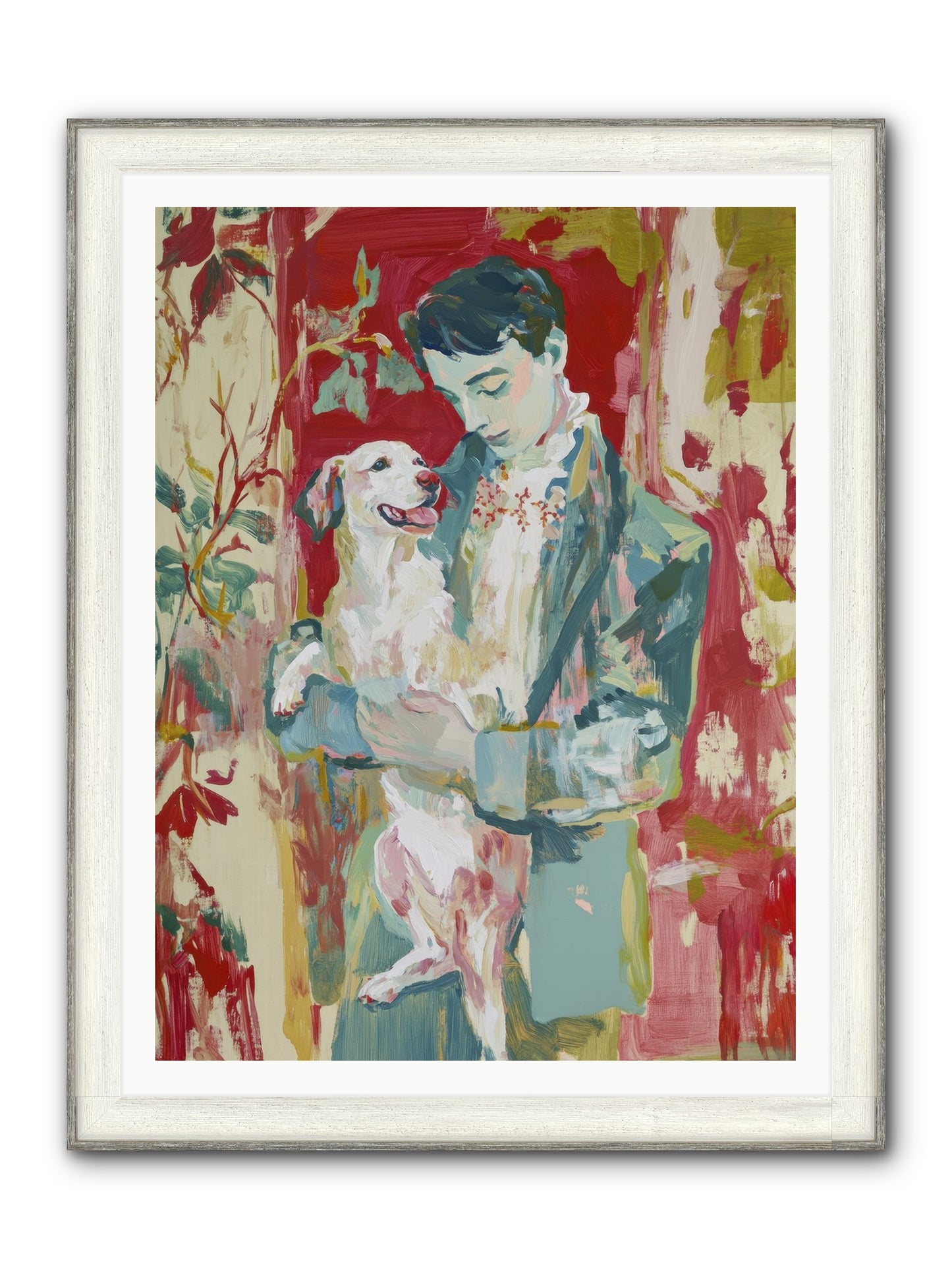 Sweet Soul Refined Framed Print - Driftwood White 36x48