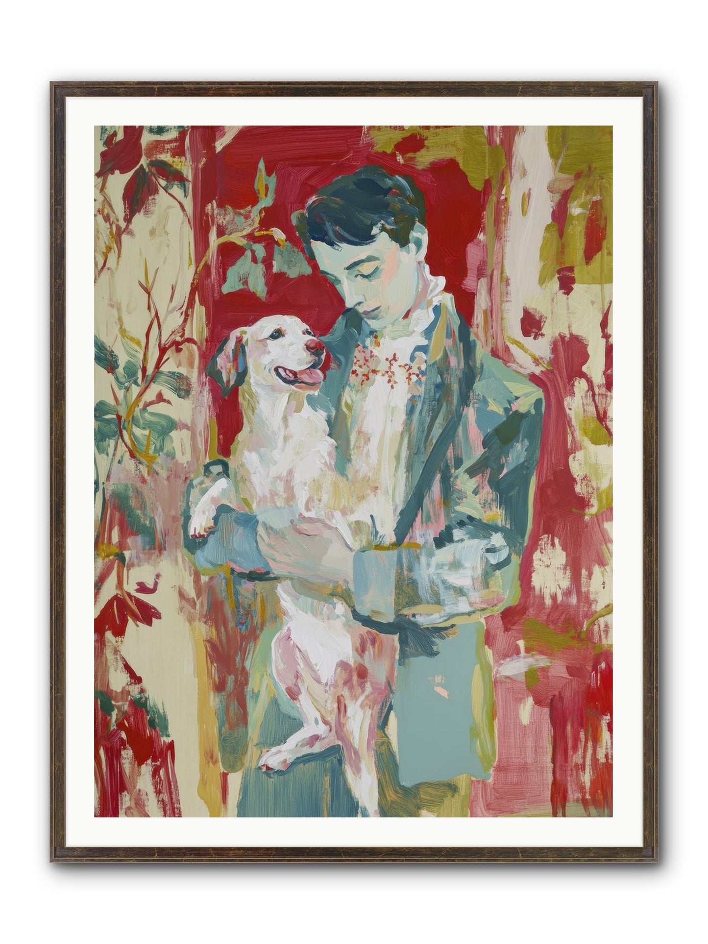 Sweet Soul Refined Framed Print - Slimwoods Black/Gold 36x48