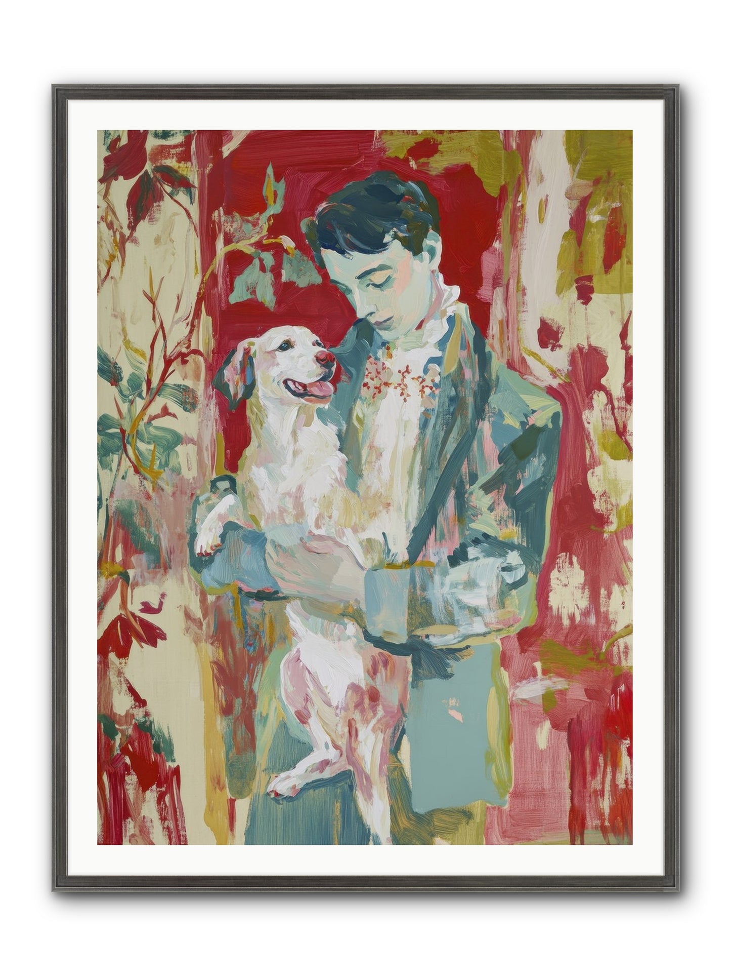 Sweet Soul Refined Framed Print - Slimwoods Black/Silver 36x48
