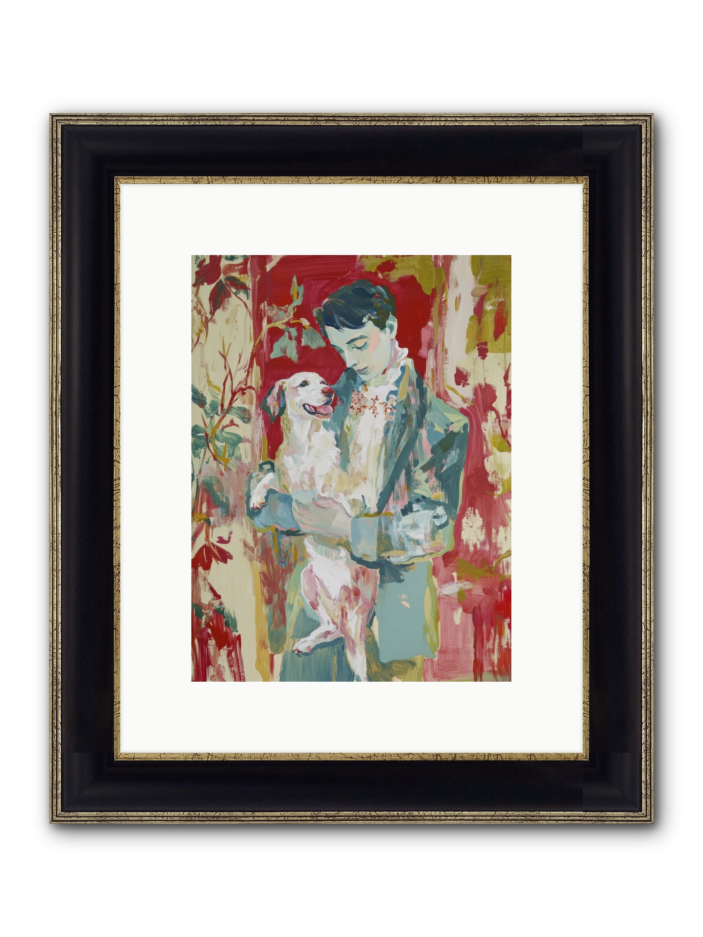 Sweet Soul Refined Framed Print - Black & Gold 9x12