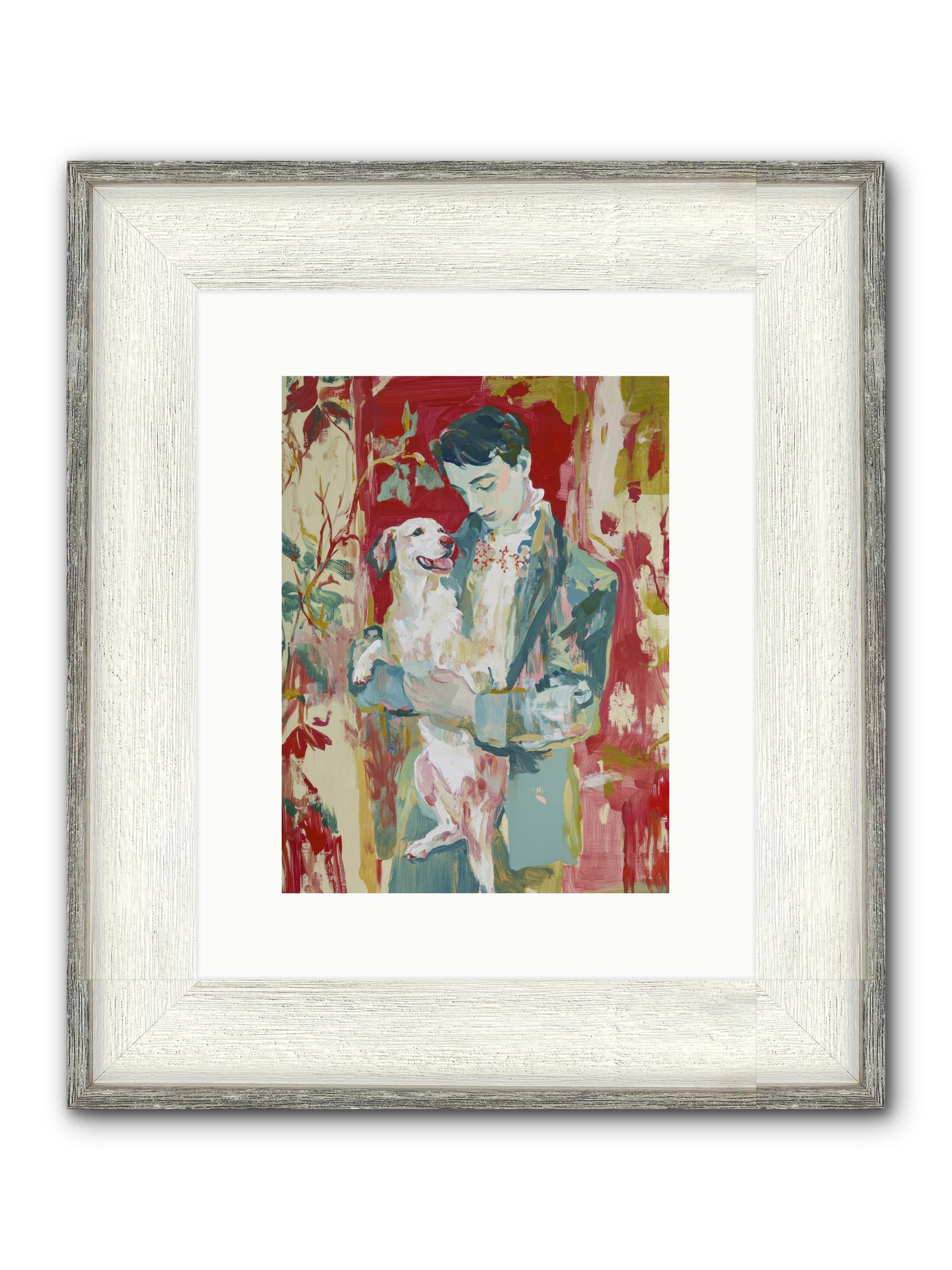 Sweet Soul Refined Framed Print - Driftwood White 9x12