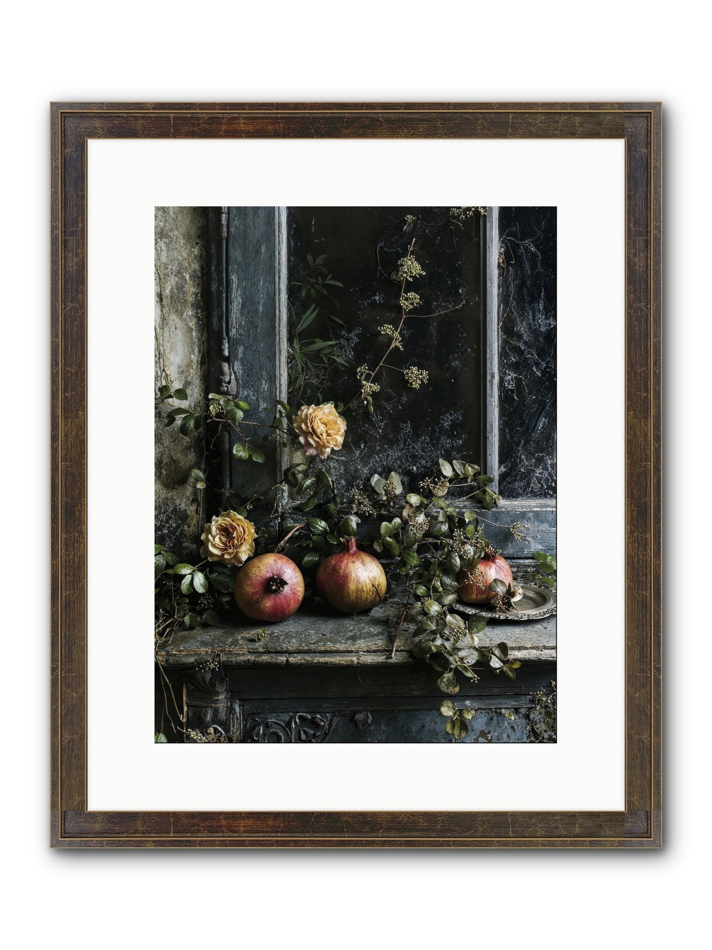 Sweet Surrender Framed Print - Slimwoods Black/Gold 12x16