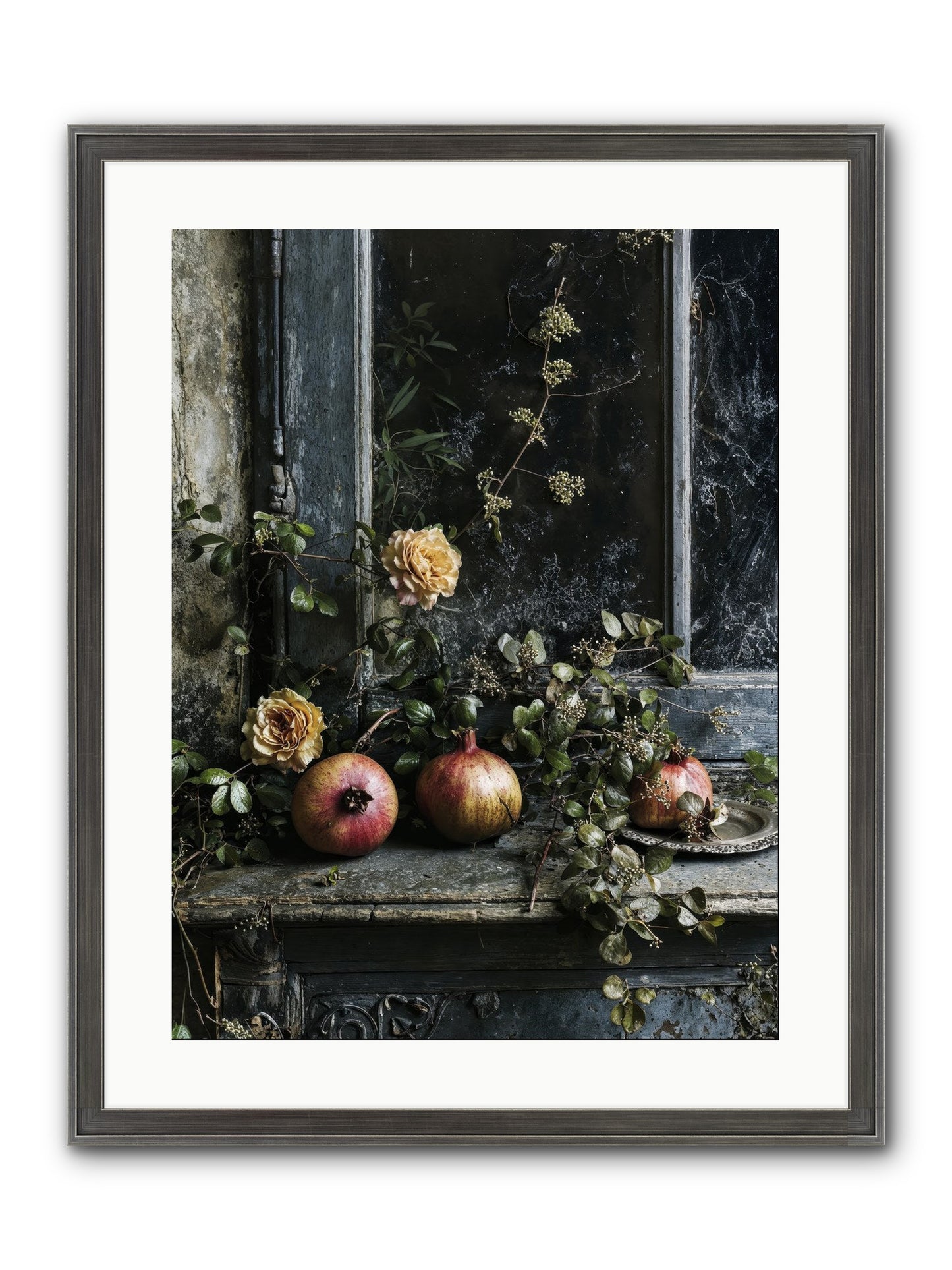Sweet Surrender Framed Print - Slimwoods Black/Silver 18x24