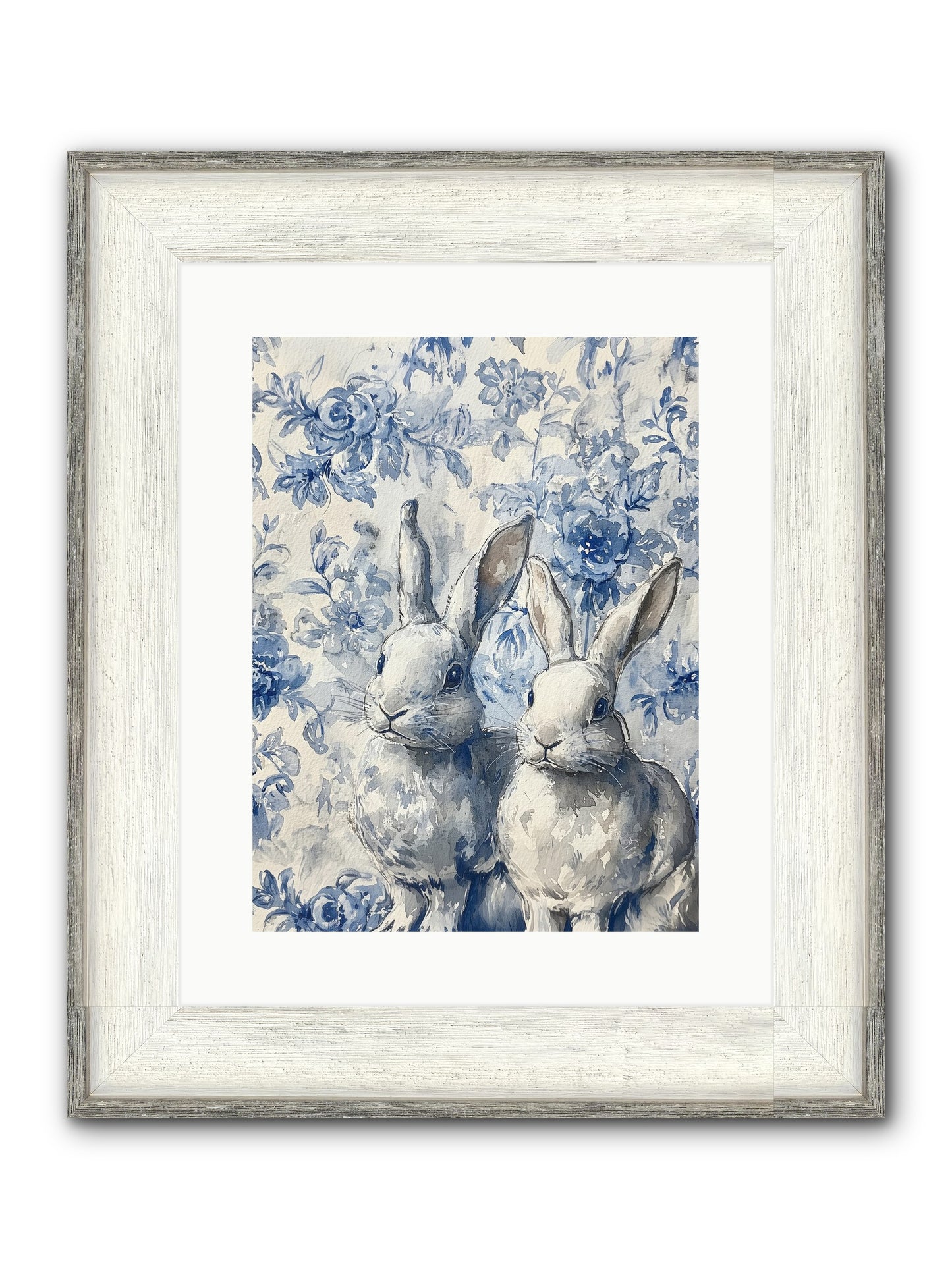 Sweet Things Stay True Framed Print - Driftwood White 12x16