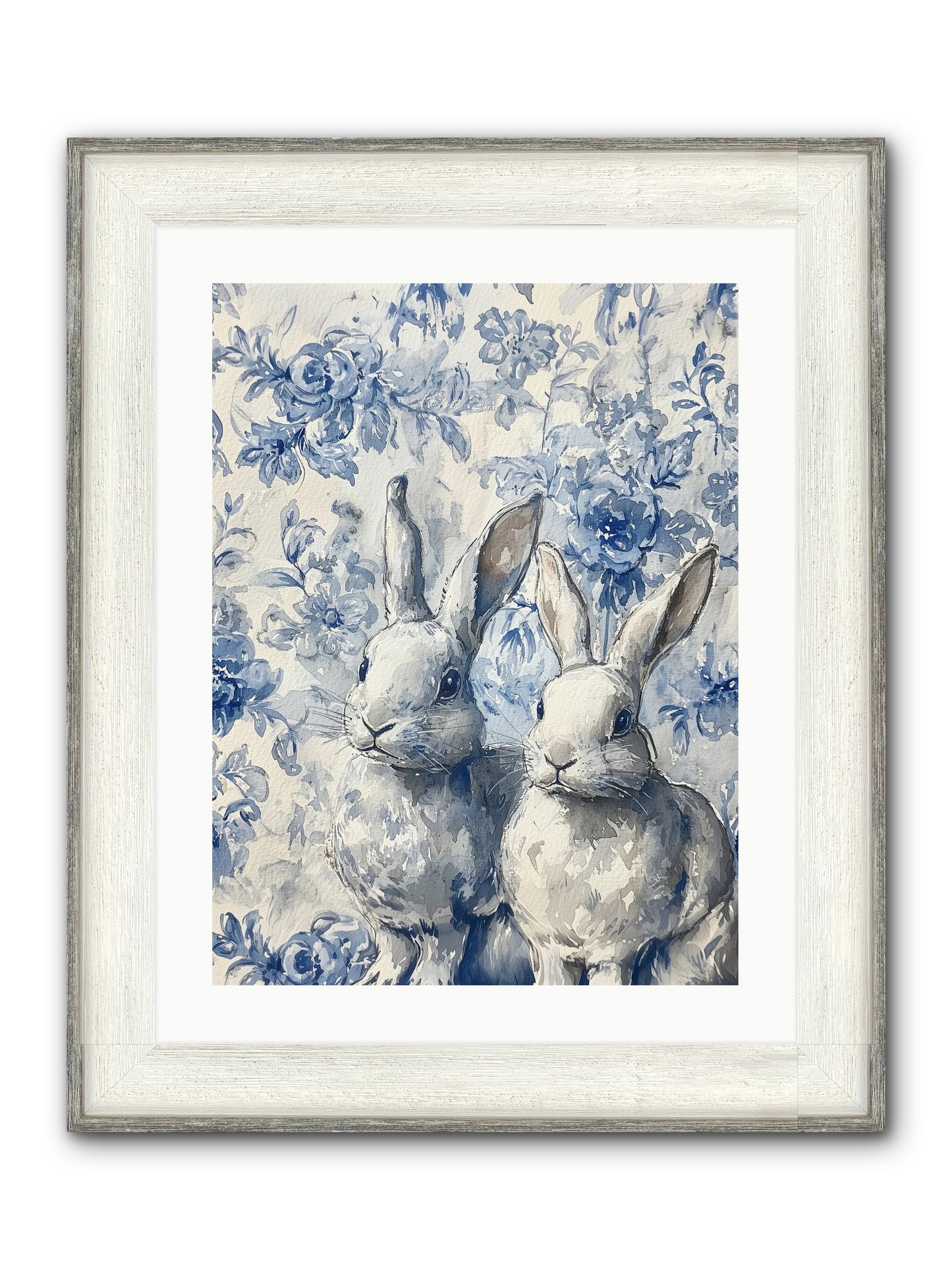 Sweet Things Stay True Framed Print - Driftwood White 18x24