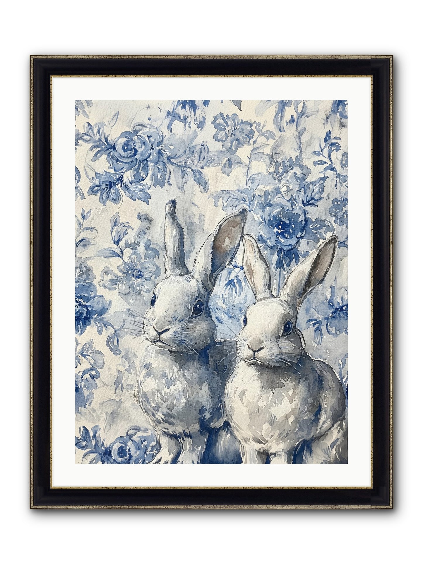 Sweet Things Stay True Framed Print - Black & Gold 24x32