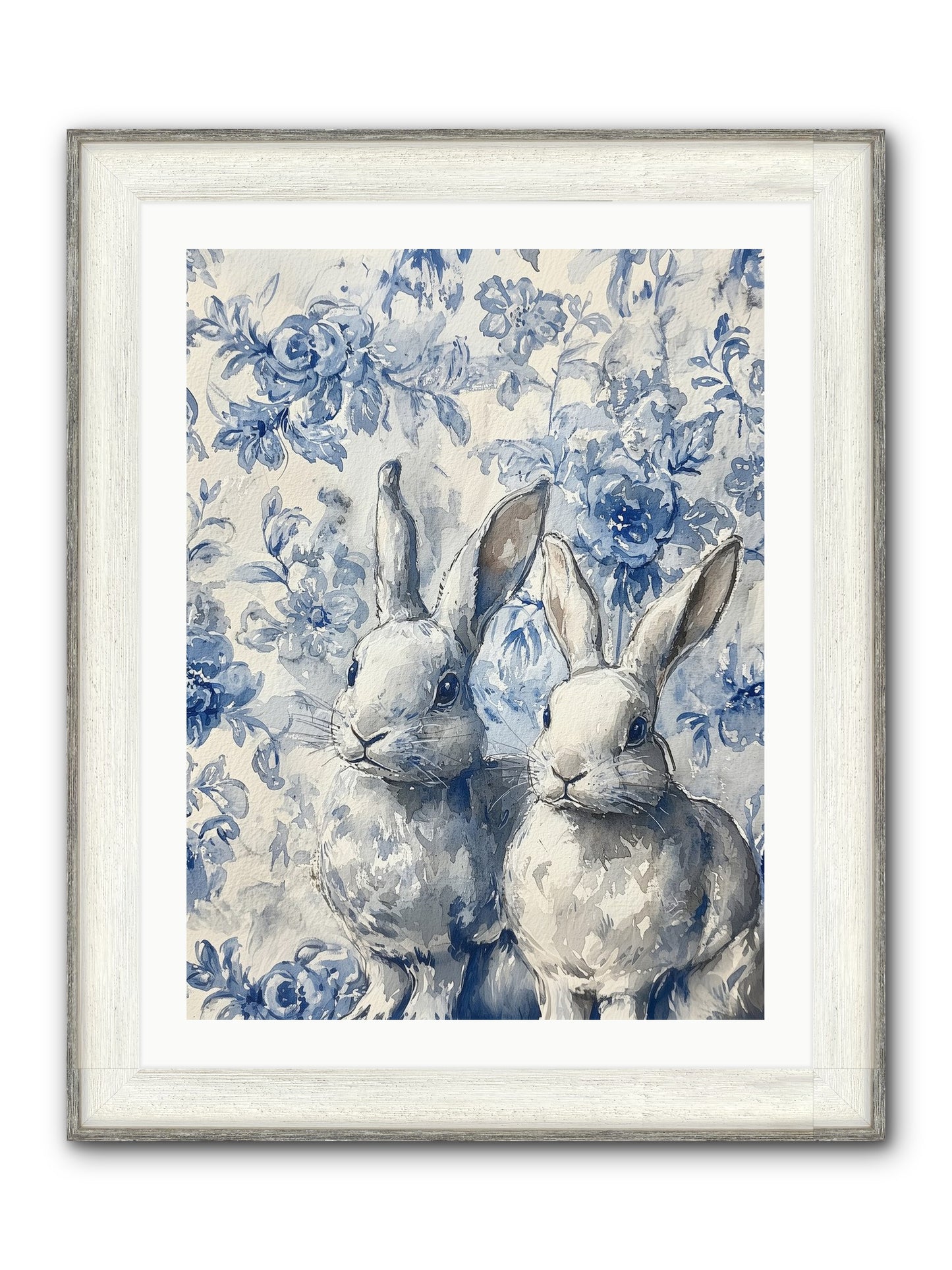 Sweet Things Stay True Framed Print - Driftwood White 24x32