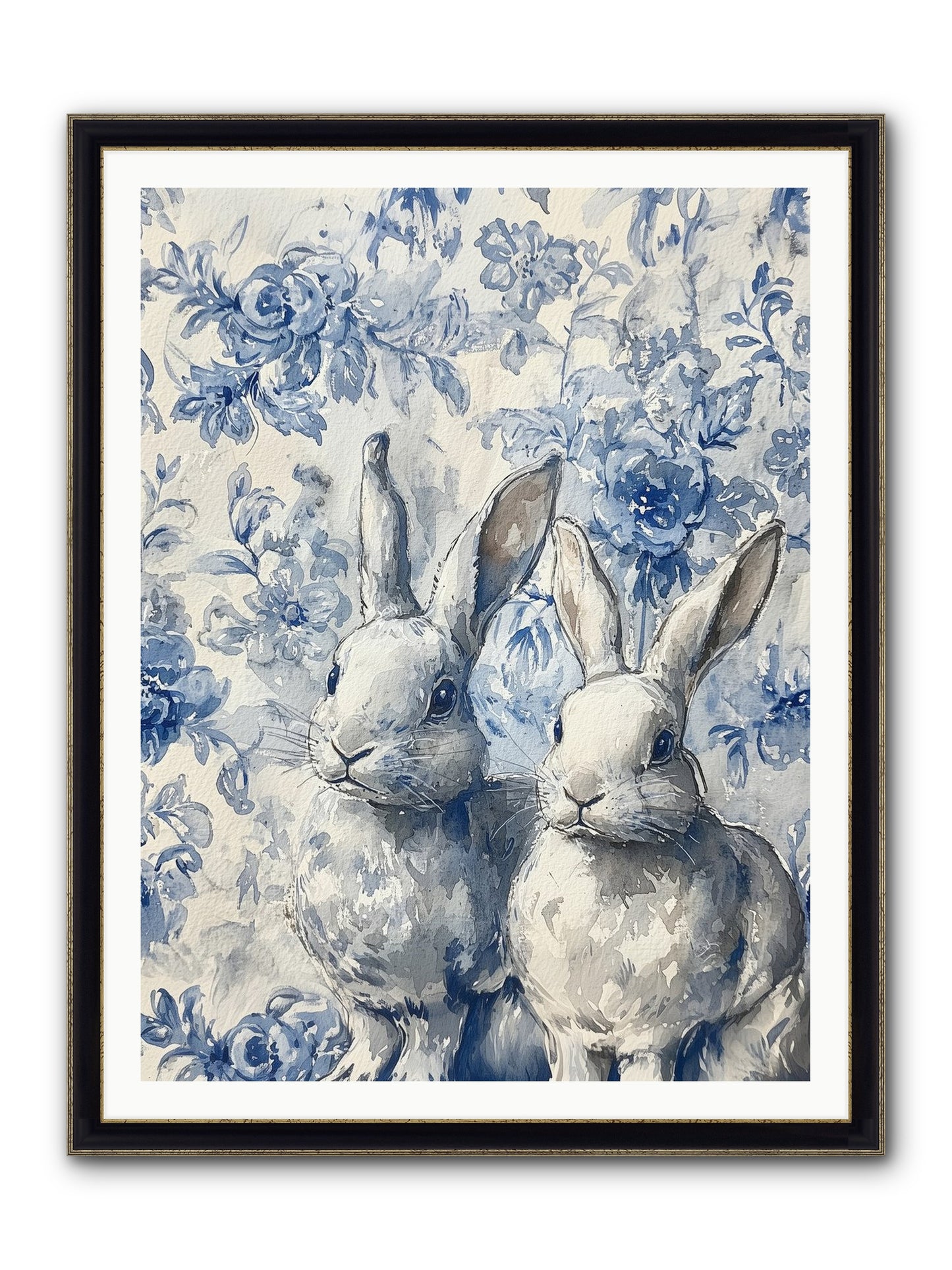 Sweet Things Stay True Framed Print - Black & Gold 36x48