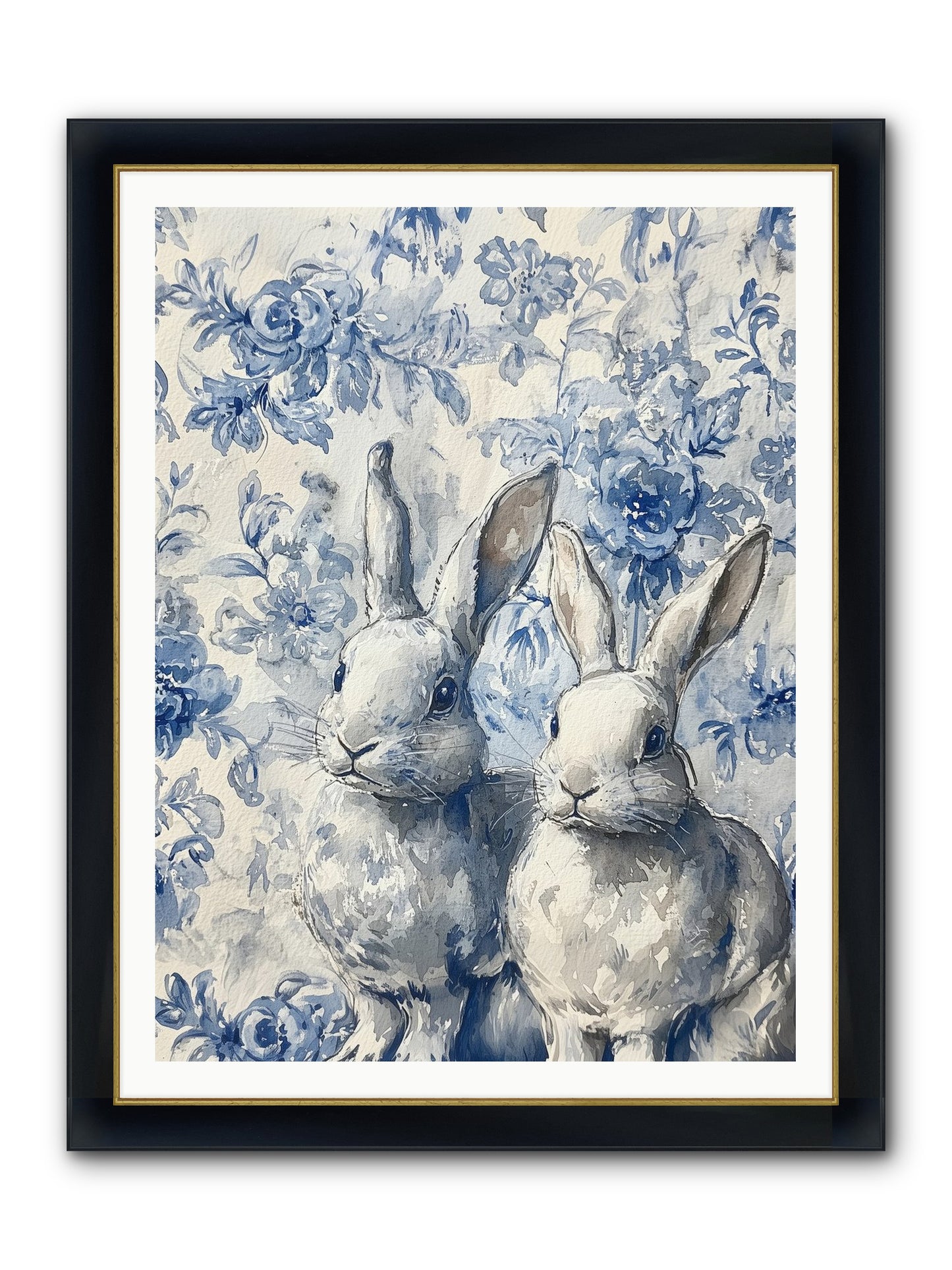 Sweet Things Stay True Framed Print - Wide Black w/Gold 36x48