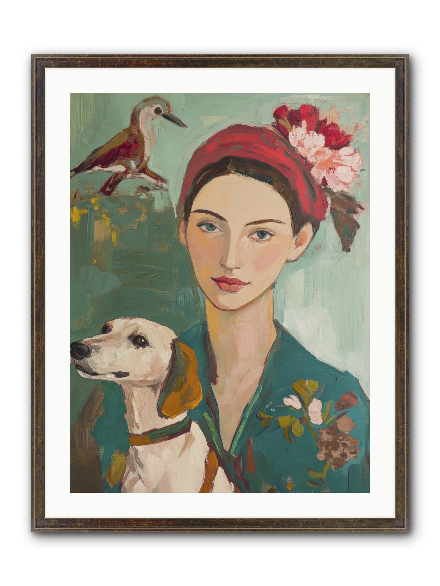 Sweetest Little Cake Framed Print - Slimwoods Black/Gold 24x32