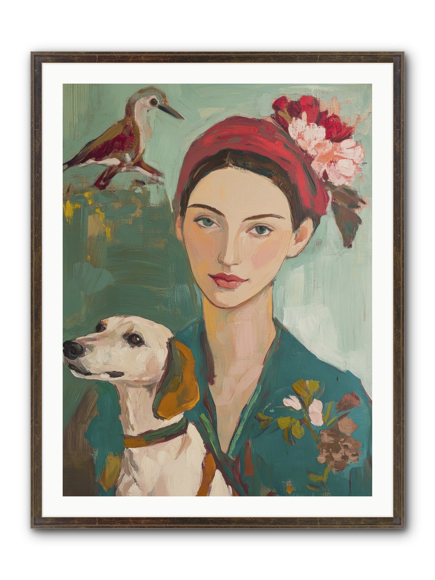 Sweetest Little Cake Framed Print - Slimwoods Black/Gold 30x40
