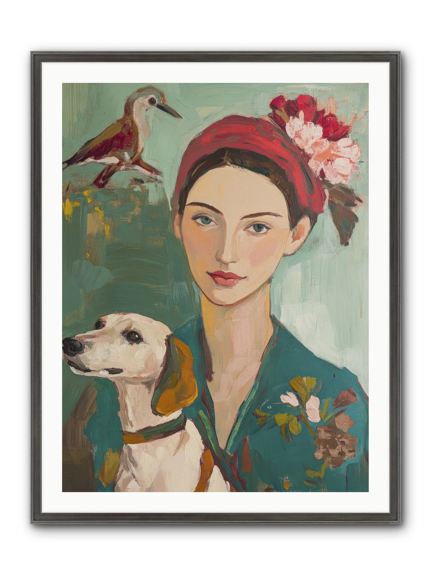 Sweetest Little Cake Framed Print - Slimwoods Black/Silver 30x40