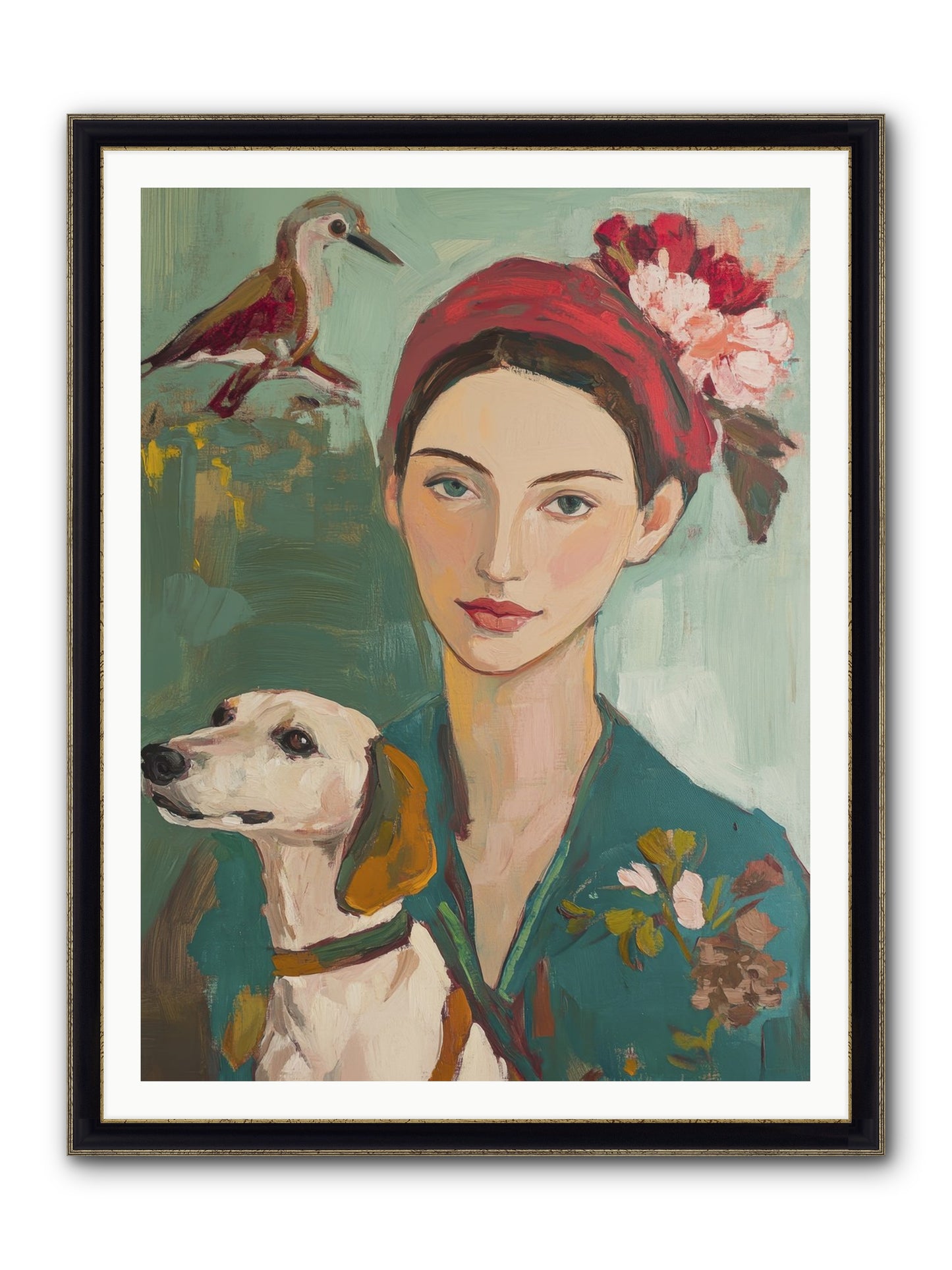 Sweetest Little Cake Framed Print - Black & Gold 36x48
