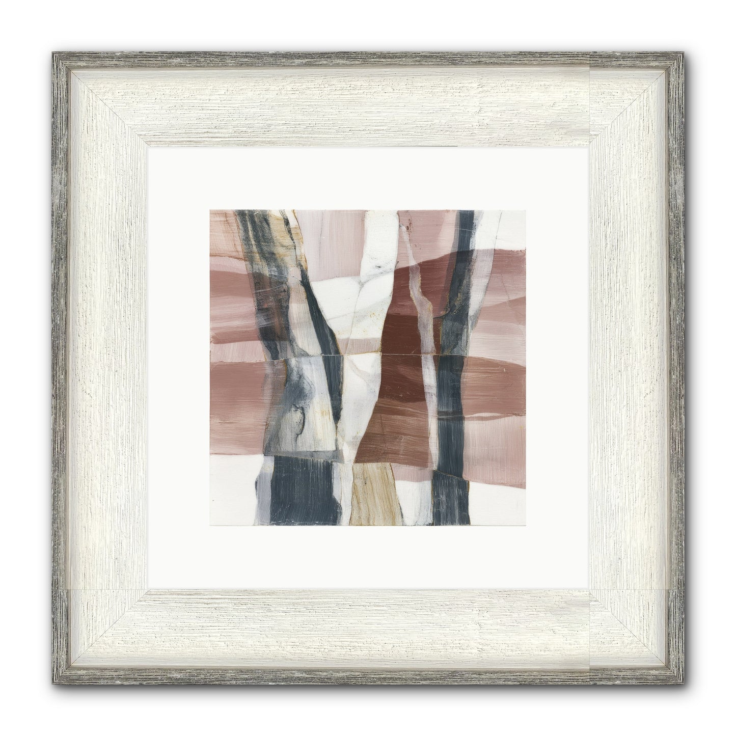 Sylph No.1 Framed Print - Driftwood White 10x10