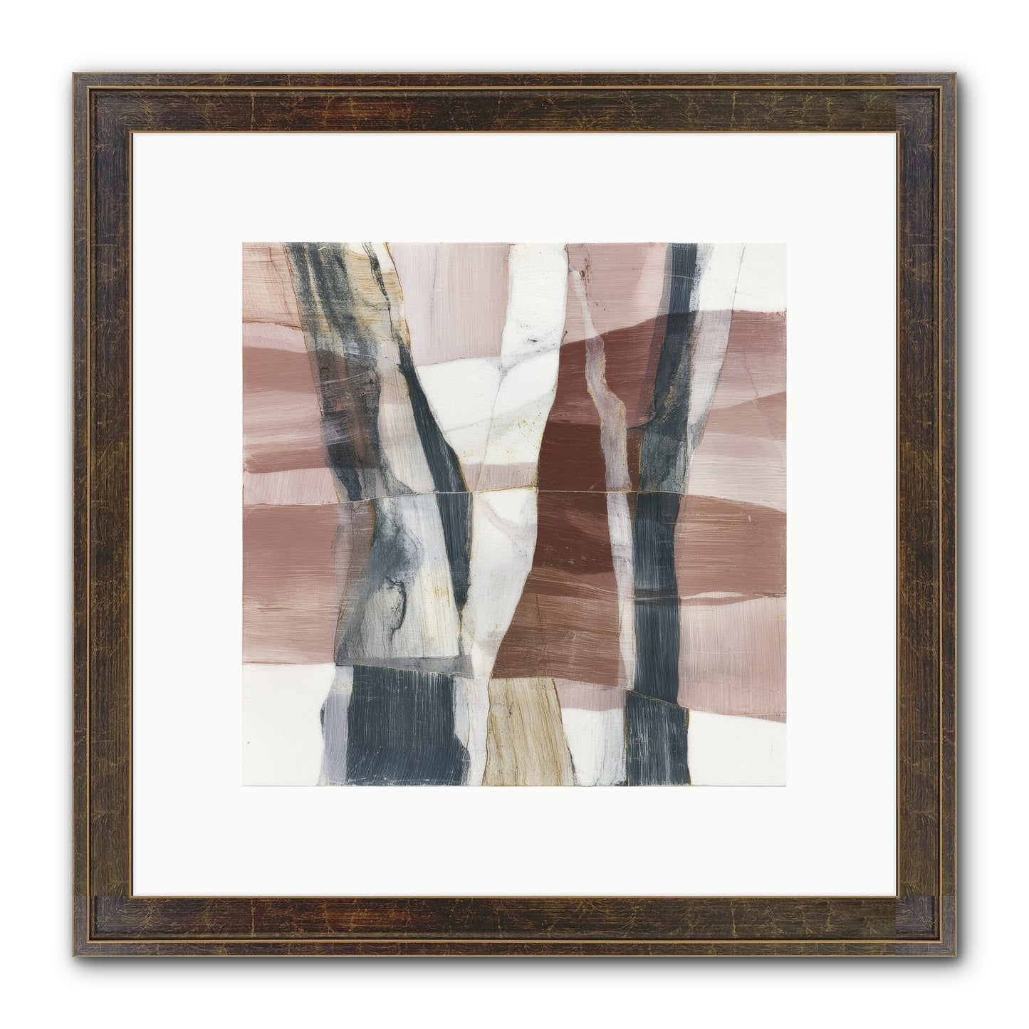 Sylph No.1 Framed Print - Slimwoods Black/Gold 10x10
