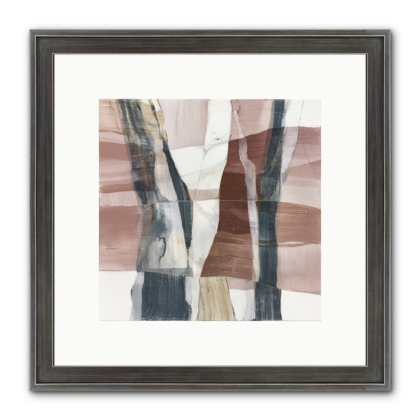Sylph No.1 Framed Print - Slimwoods Black/Silver 10x10