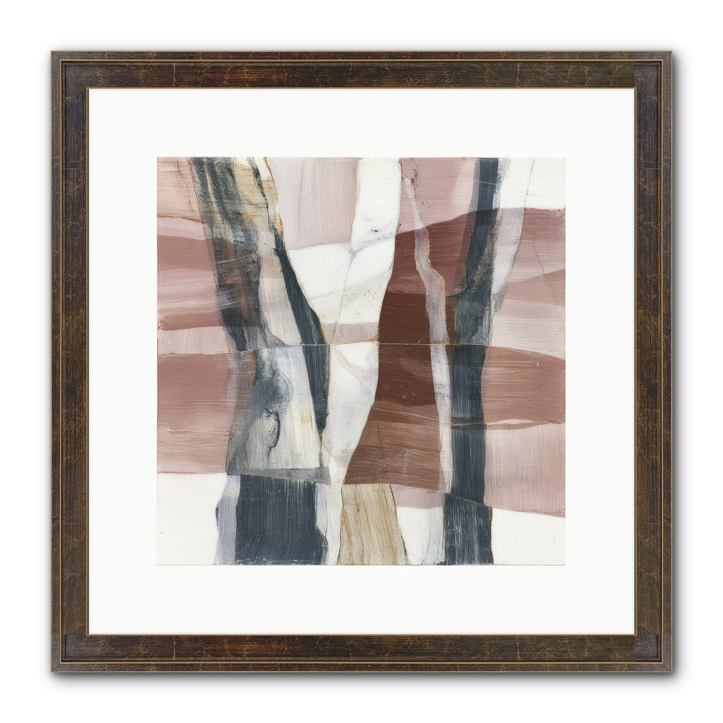 Sylph No.1 Framed Print - Slimwoods Black/Gold 12x12