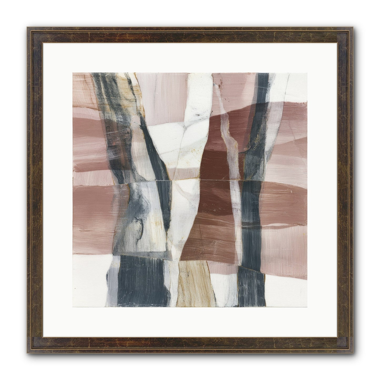 Sylph No.1 Framed Print - Slimwoods Black/Gold 16x16
