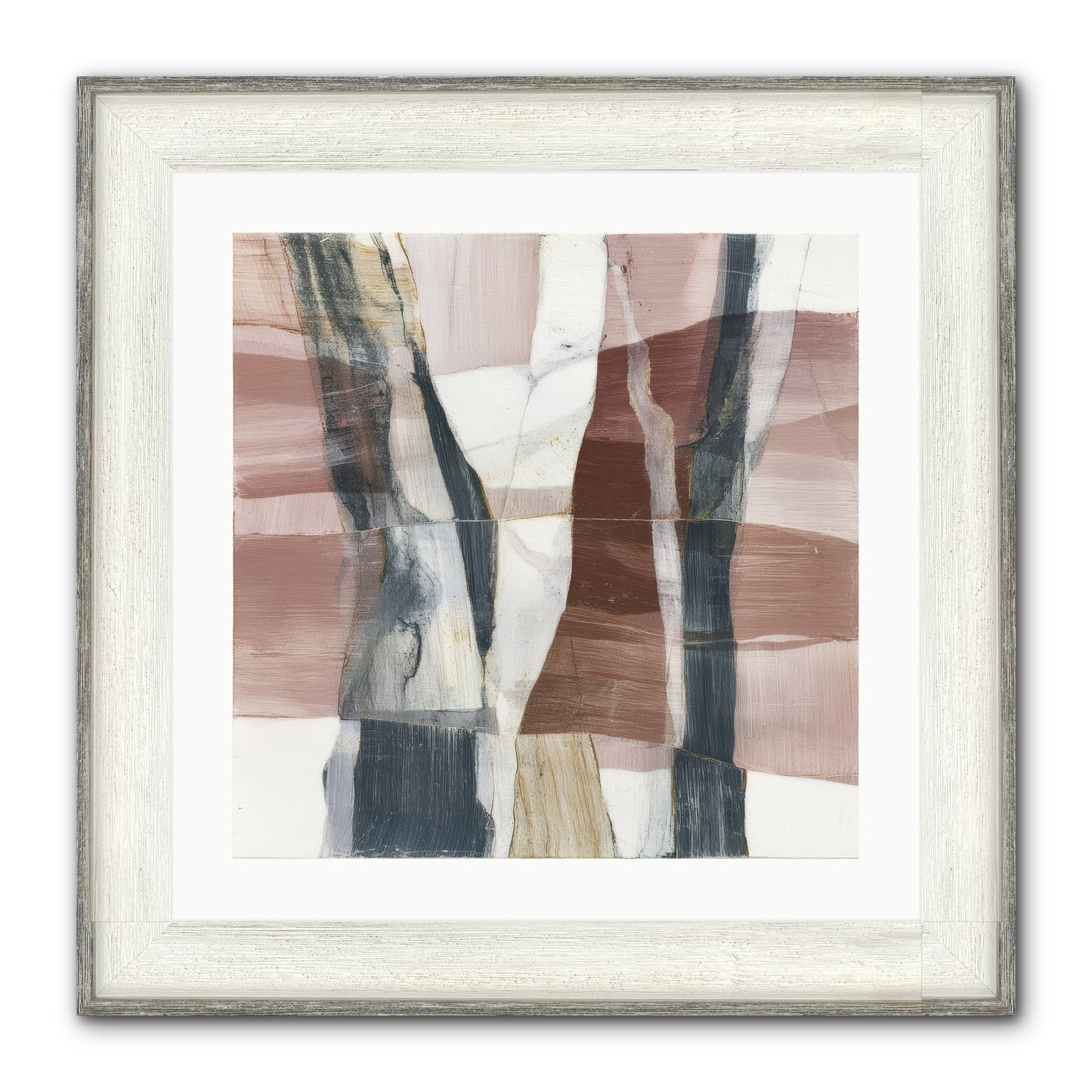 Sylph No.1 Framed Print - Driftwood White 20x20