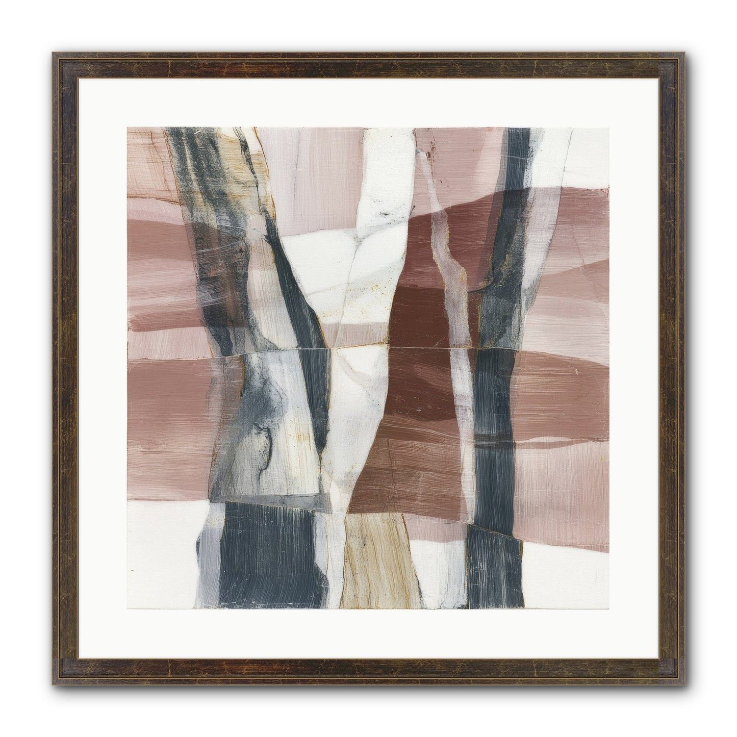 Sylph No.1 Framed Print - Slimwoods Black/Gold 20x20